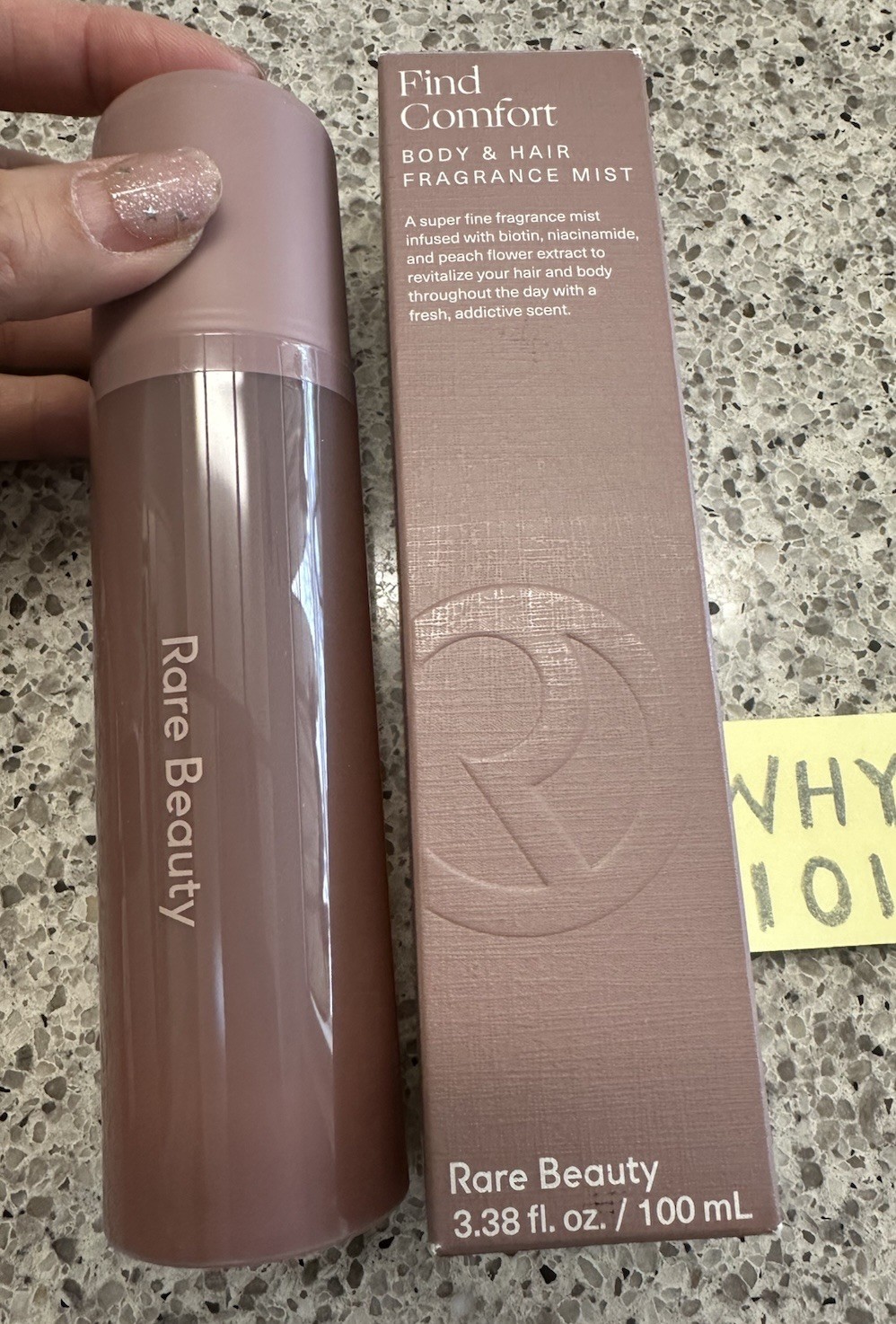 Rare Beauty Find Comfort Body & Hair Fragrance Mist 3.38oz/100mL FULL SZ $56 NEW