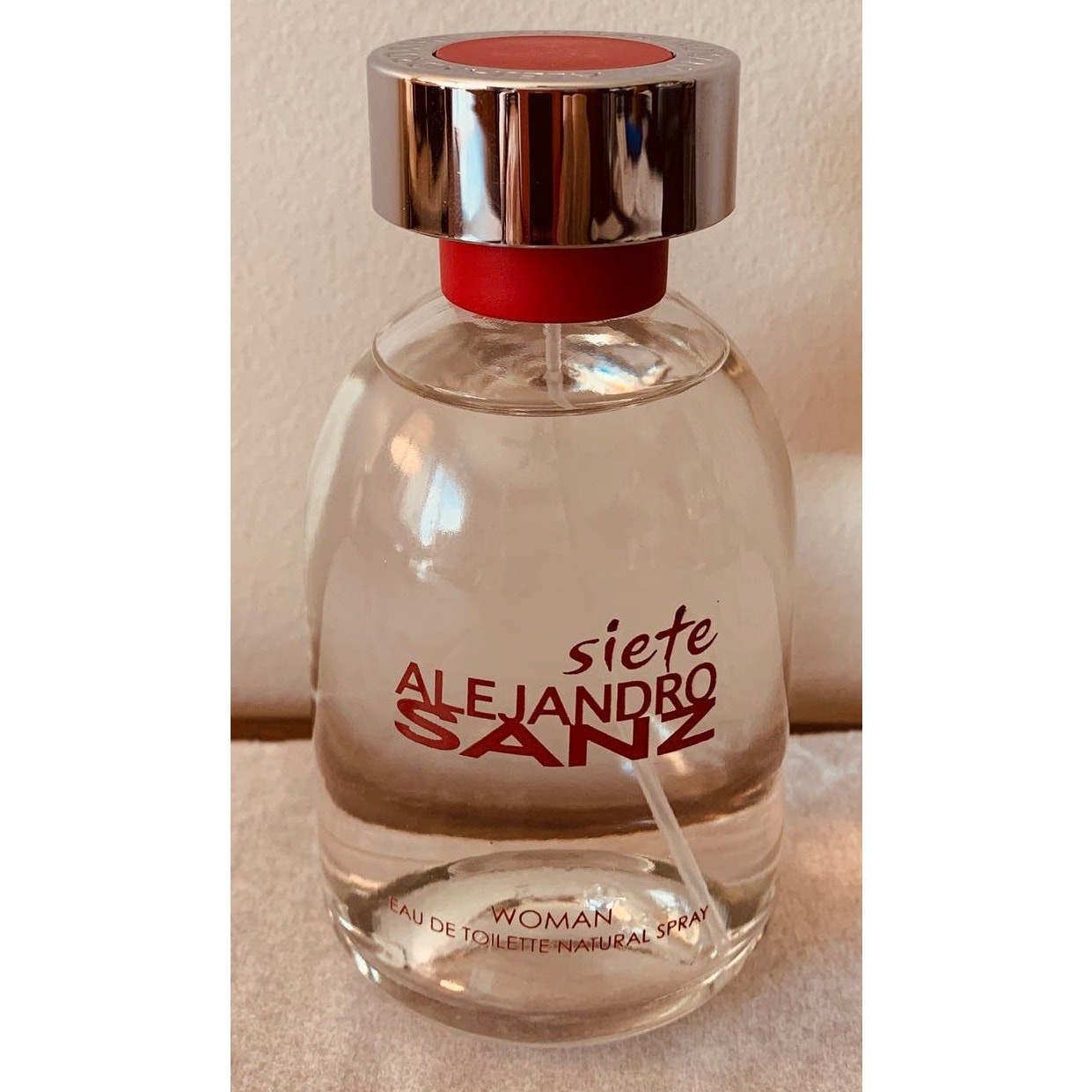 SIETE ALEJANDRO SANZ perfume for women eau de toilette SPRAY 4.2 OZ (125 ml) NEW