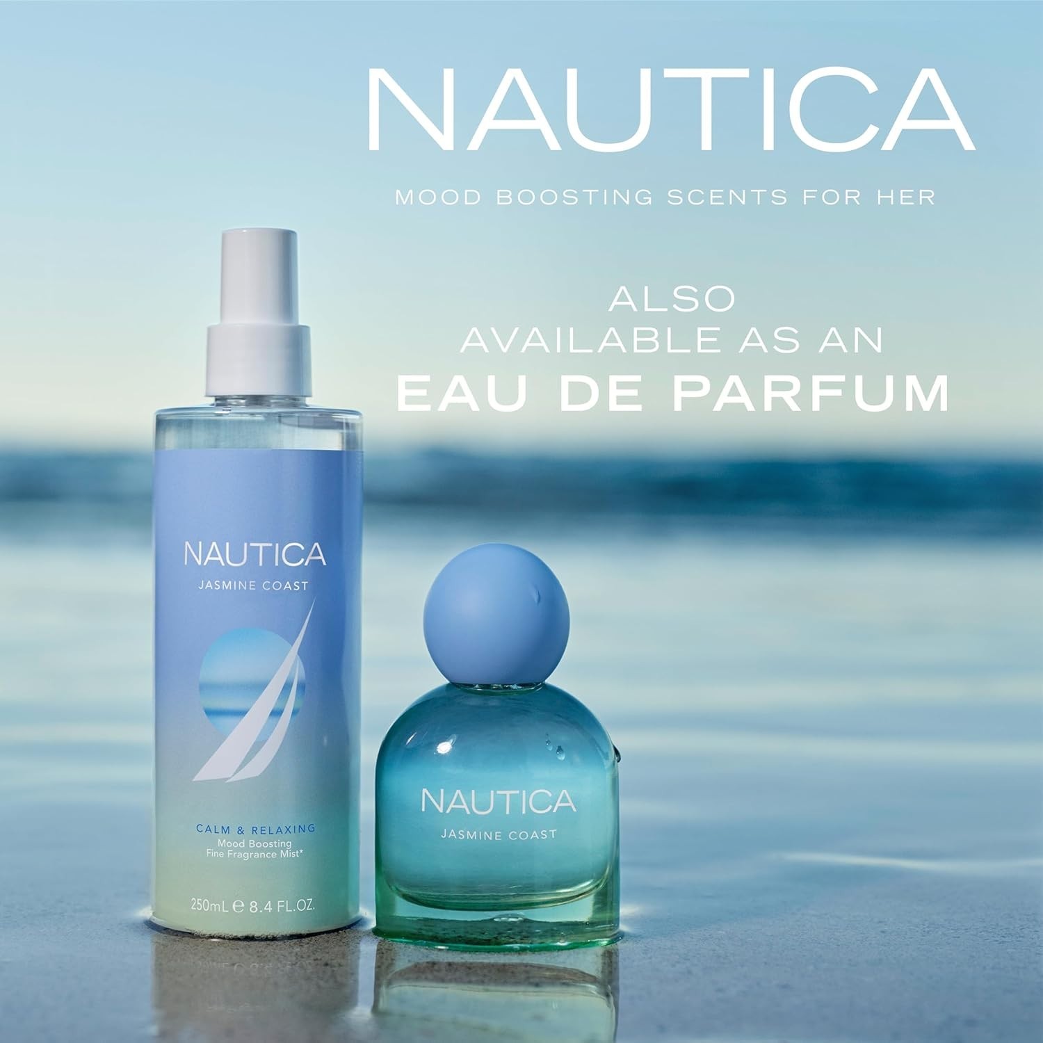 Experience Serenity with Jasmine Coast Body Mist – 8.4 Fl Oz Floral-Fruity Spray