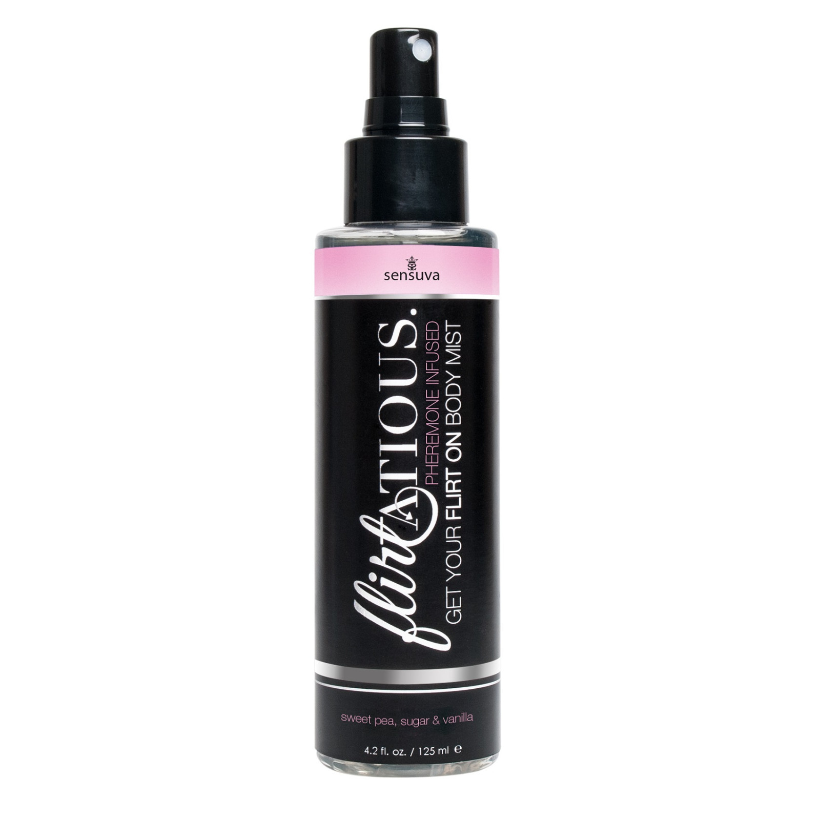 Flirtatious Pheromone Infused Body Mist 4.2oz – Vanilla Sugar & Sweet Pea