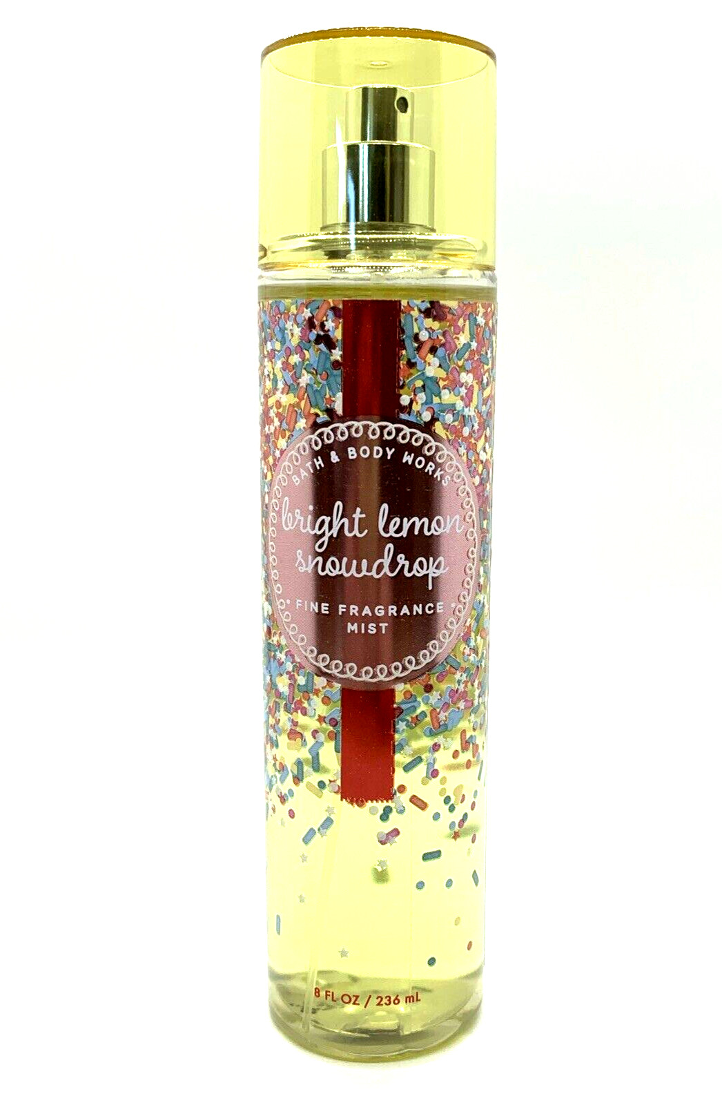 Bath & Body Works BRIGHT LEMON SNOWDROP Fragrance Mist MARSHMALLOW FLUFF VANILLA