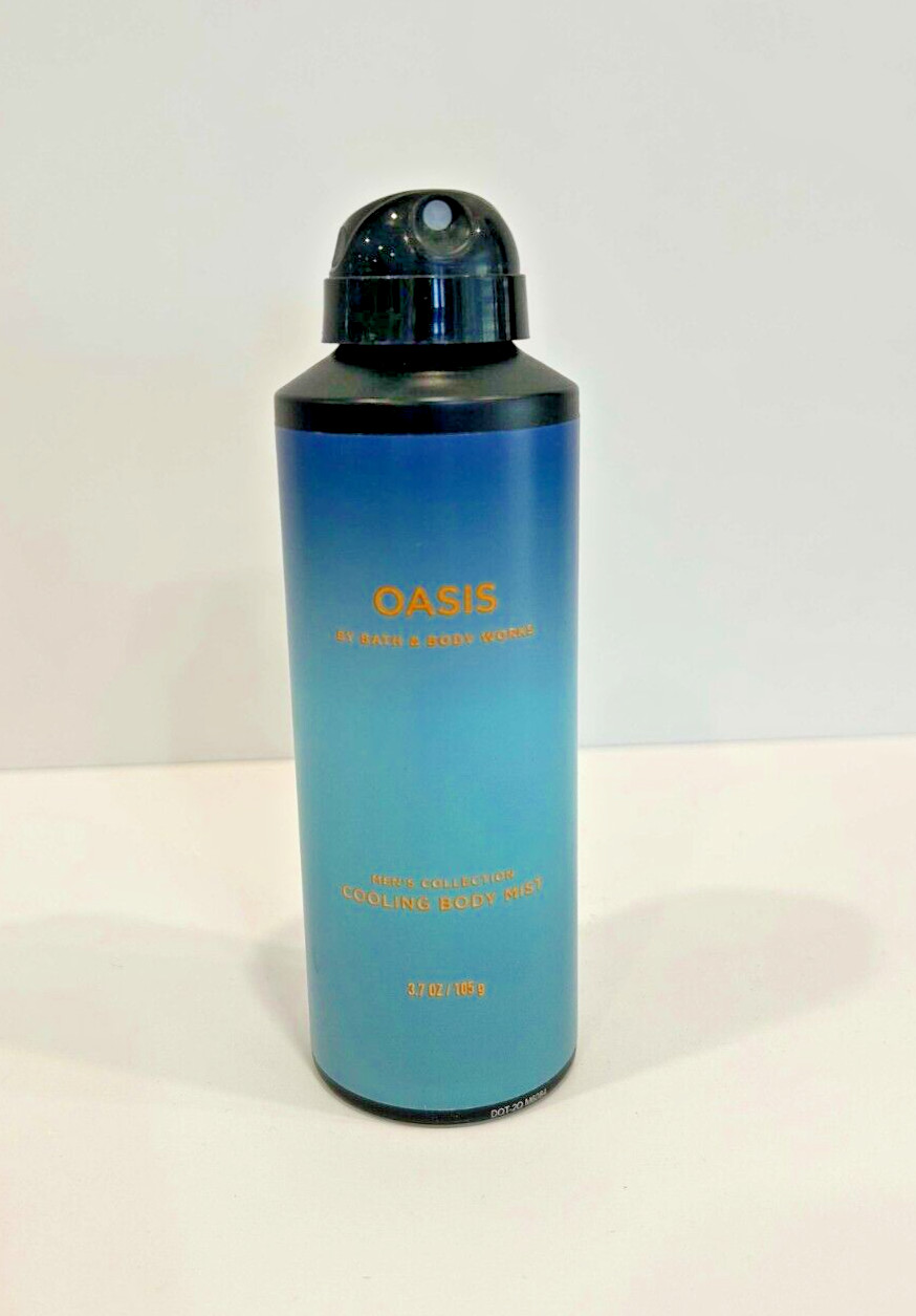 Bath & Body Works Oasis Coconut Water Cooling Body Mist Spray Cologne Men 3.7 oz