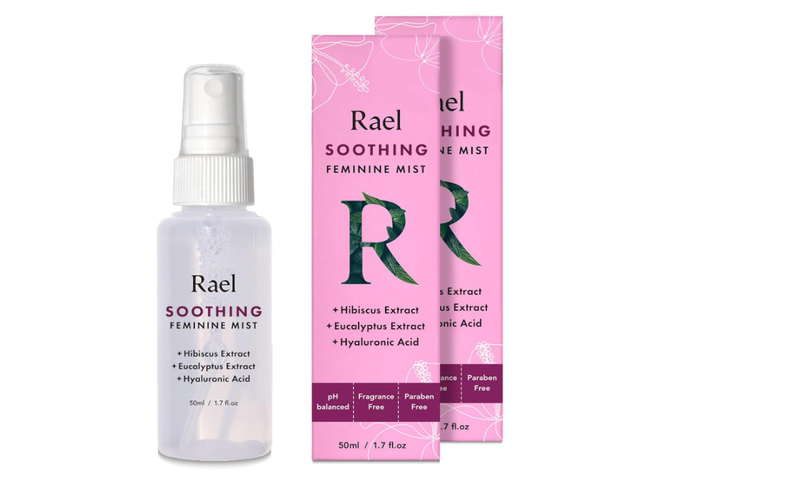 Rael Feminine Spray, Soothing Mist for Women, On-the-Go, Clean Ingredients….