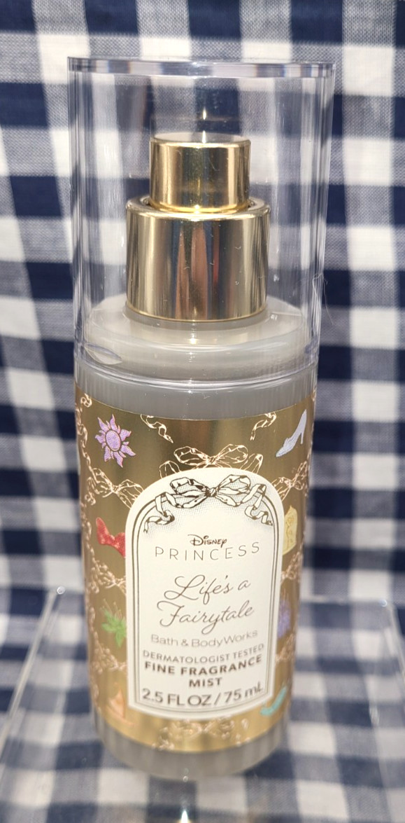 ALL NEW Life’s A Fairytale DISNEY PRINCESS Mist TRAVEL 2.5 oz Bath & Body Works