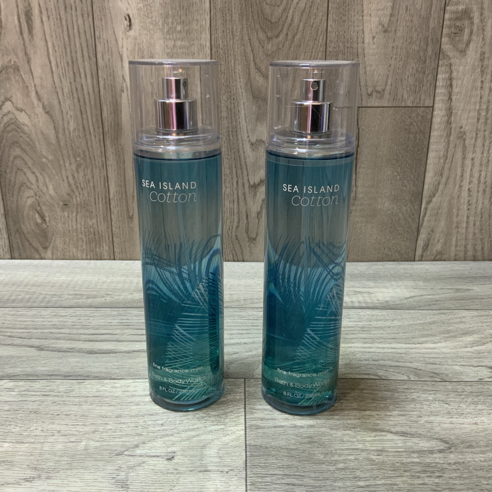 Bath & Body Works SEA ISLAND COTTON Fine Fragrance Mist Spray (Qty 2) Brand New