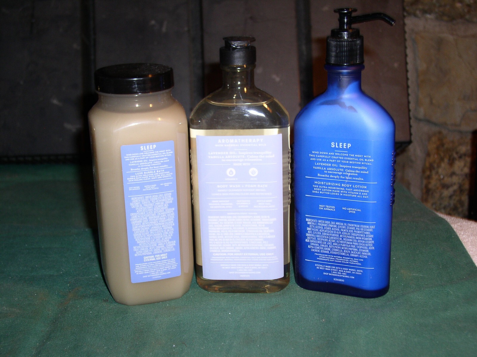 Bath & Body Works Aromatherapy LAVENDER VANILLA 6.5oz, 10oz WASH, 15oz BBL NEW