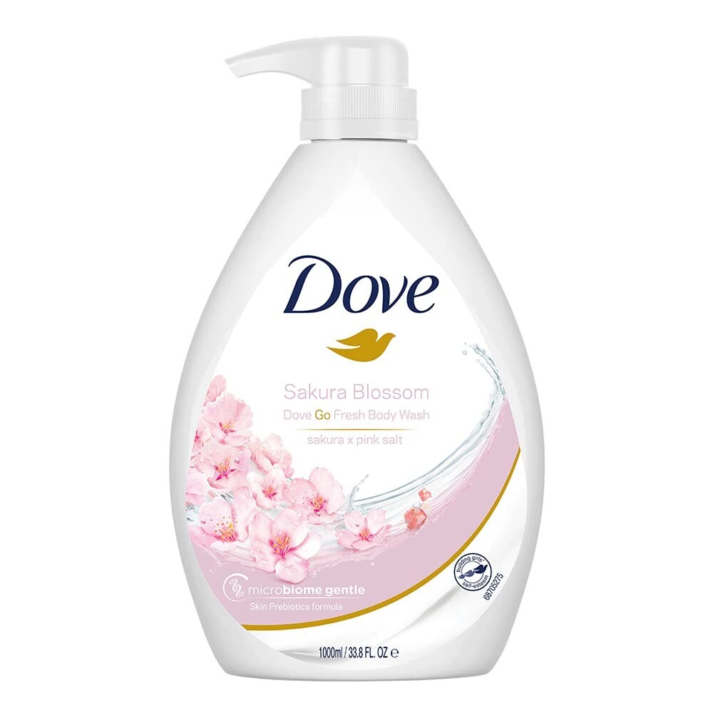 Dove Refreshing Sakura Blossom Body Wash ,1l