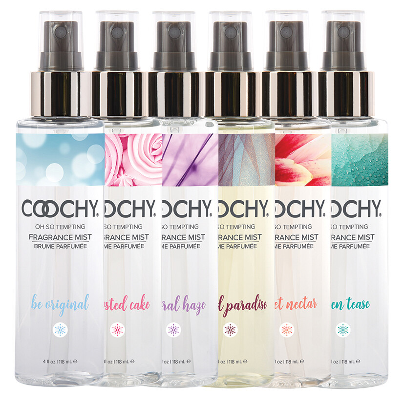 Coochy Body Mist Hair Skin Fragrance Spray 4 oz – Choose Scent
