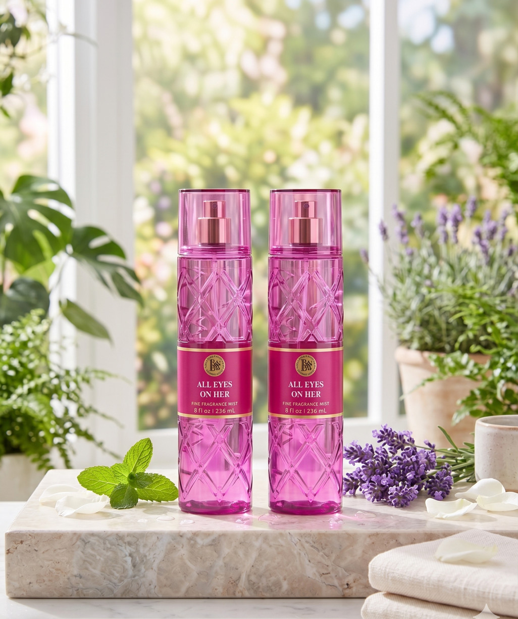 Pack of 2 – Bath & Body Works All Eyes On Her Fine Fragrance Mist