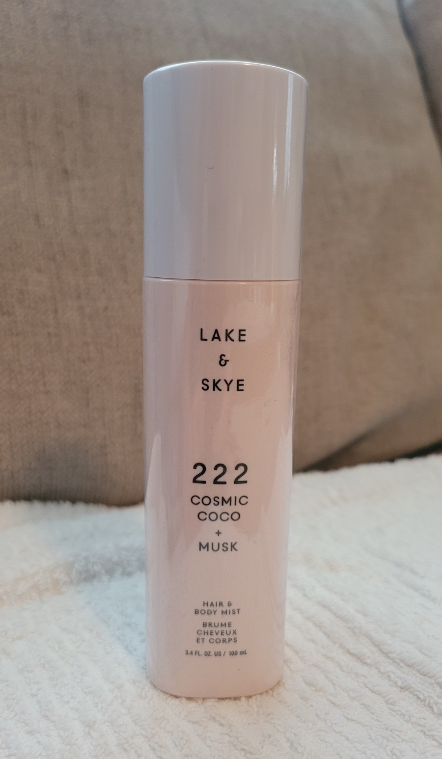 Lake & Skye 222 Cosmic Coco + Musk Body Mist, Coconut Musk, 3.4 fl oz