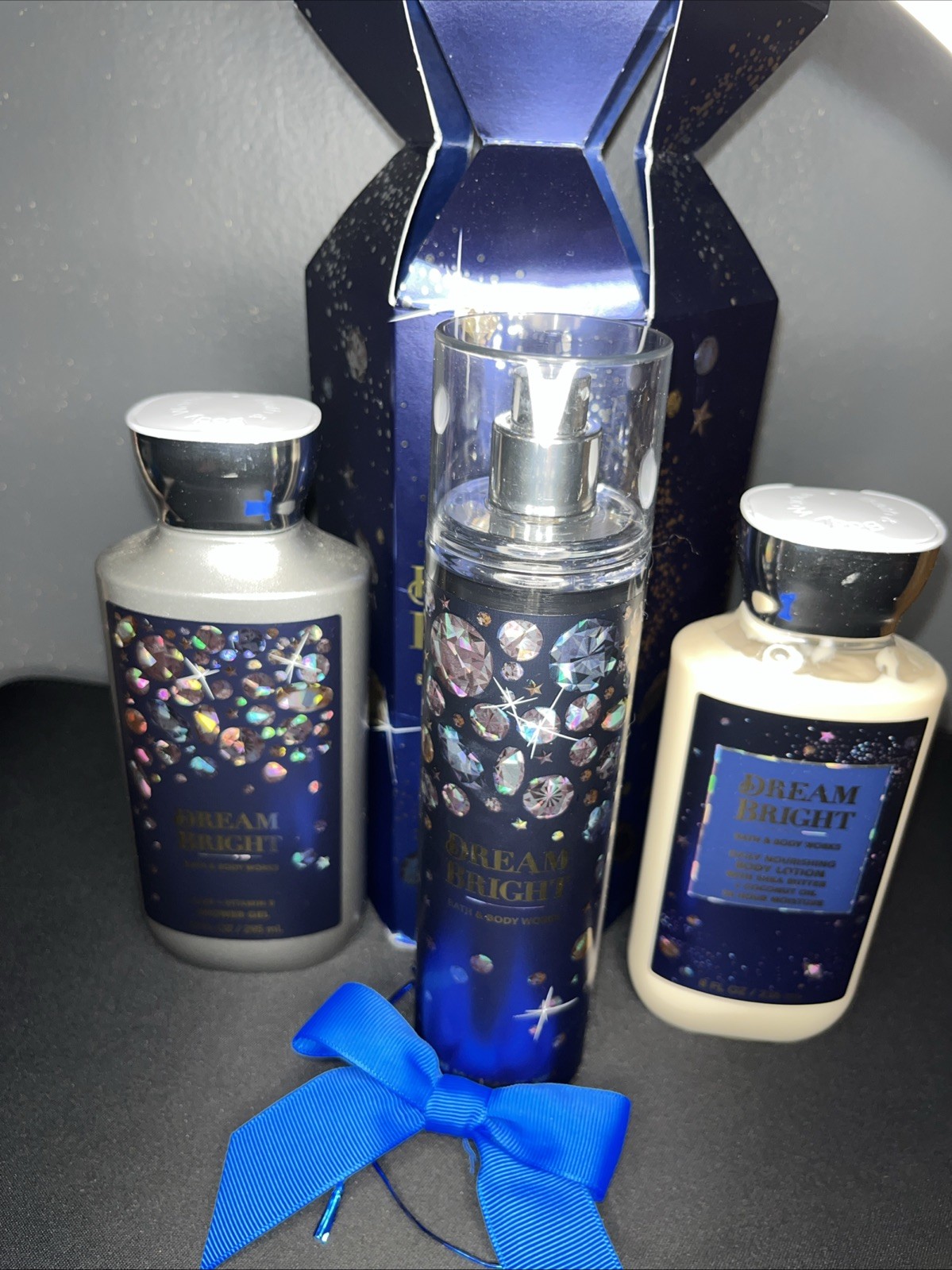 Bath & Body Works DREAM BRIGHT Shower Gel, Cream & Mist Boxed Mini Gift Set