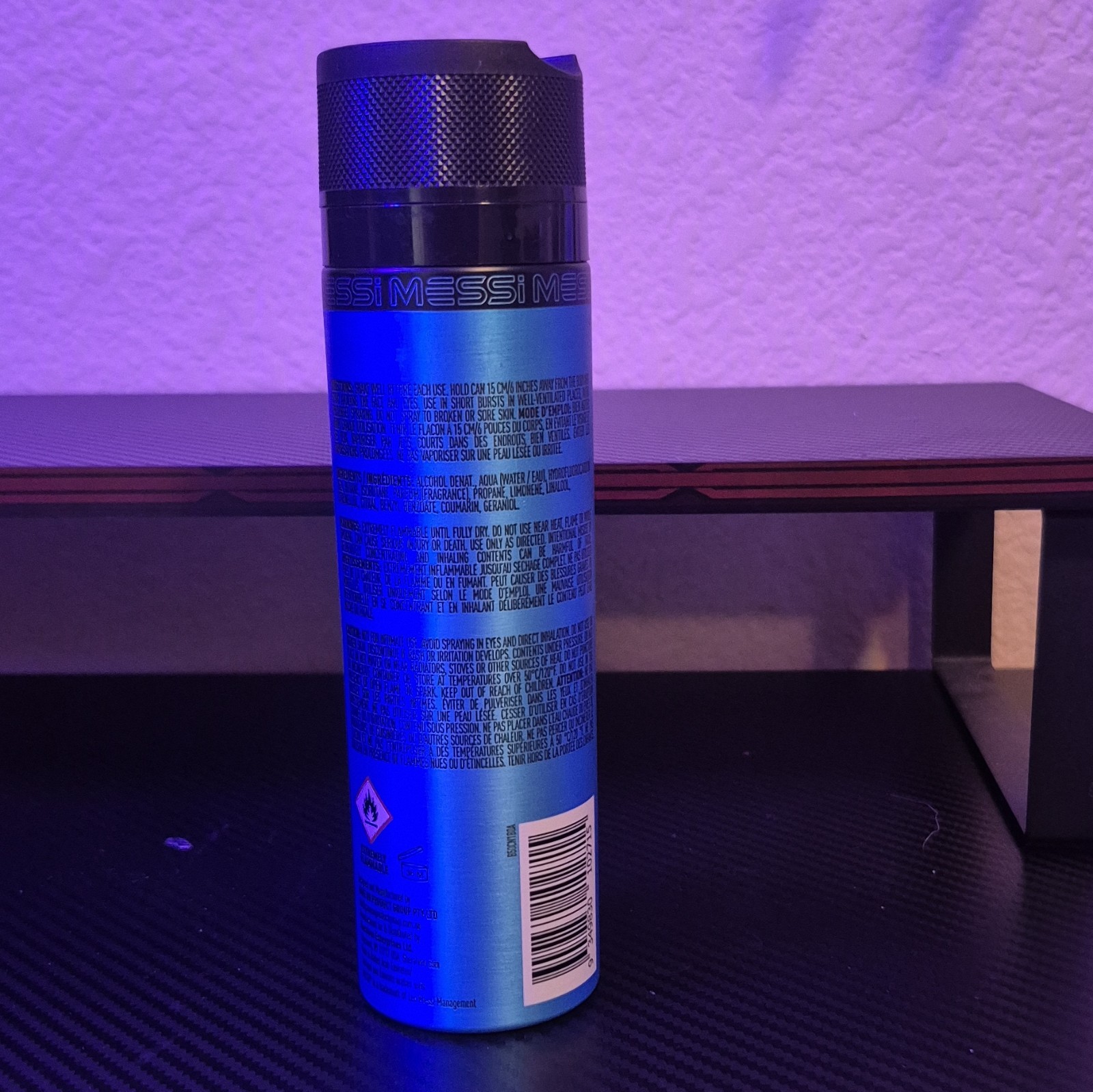 Messi Messi 10 Men’s Body Spray, Fragrance 6.7 fl oz / 200 ml Regular Size