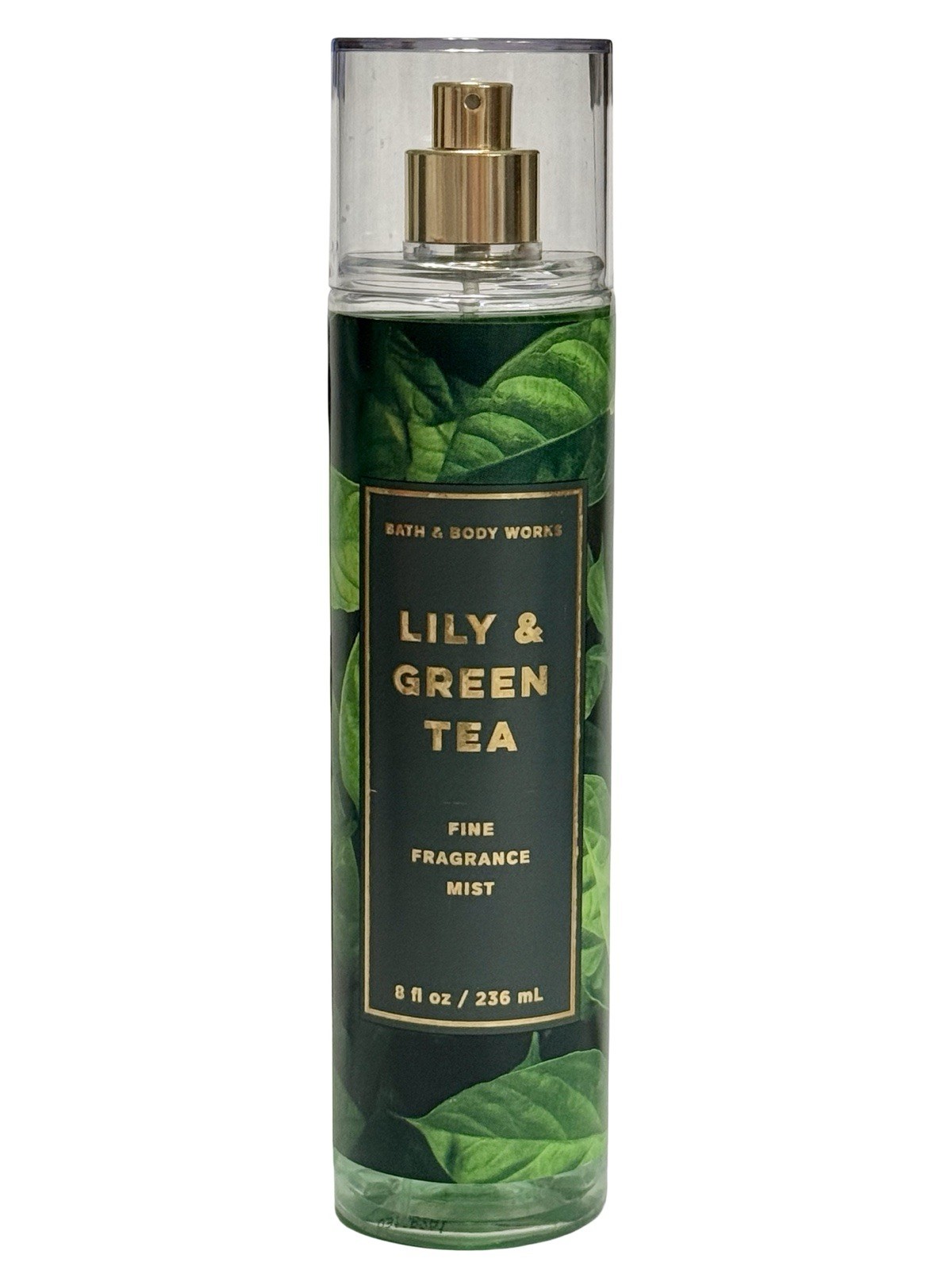 Bath & Body Works LILY & GREEN TEA Fine Fragrance Body Mist Spray 8 oz New