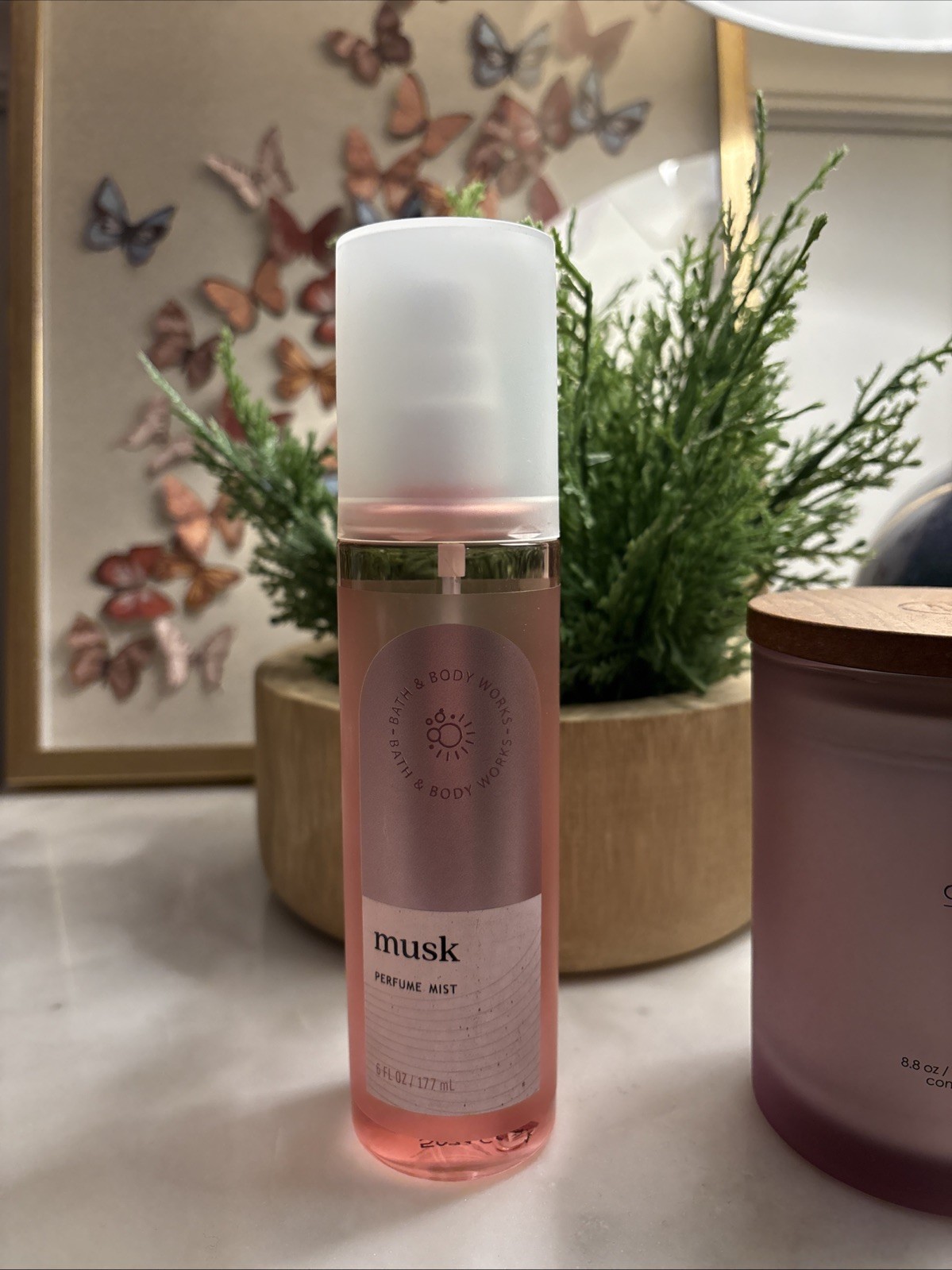 Bath & Body Works Musk Perfume Mist Body Spray Orchid Airy Musk Delicate Scent