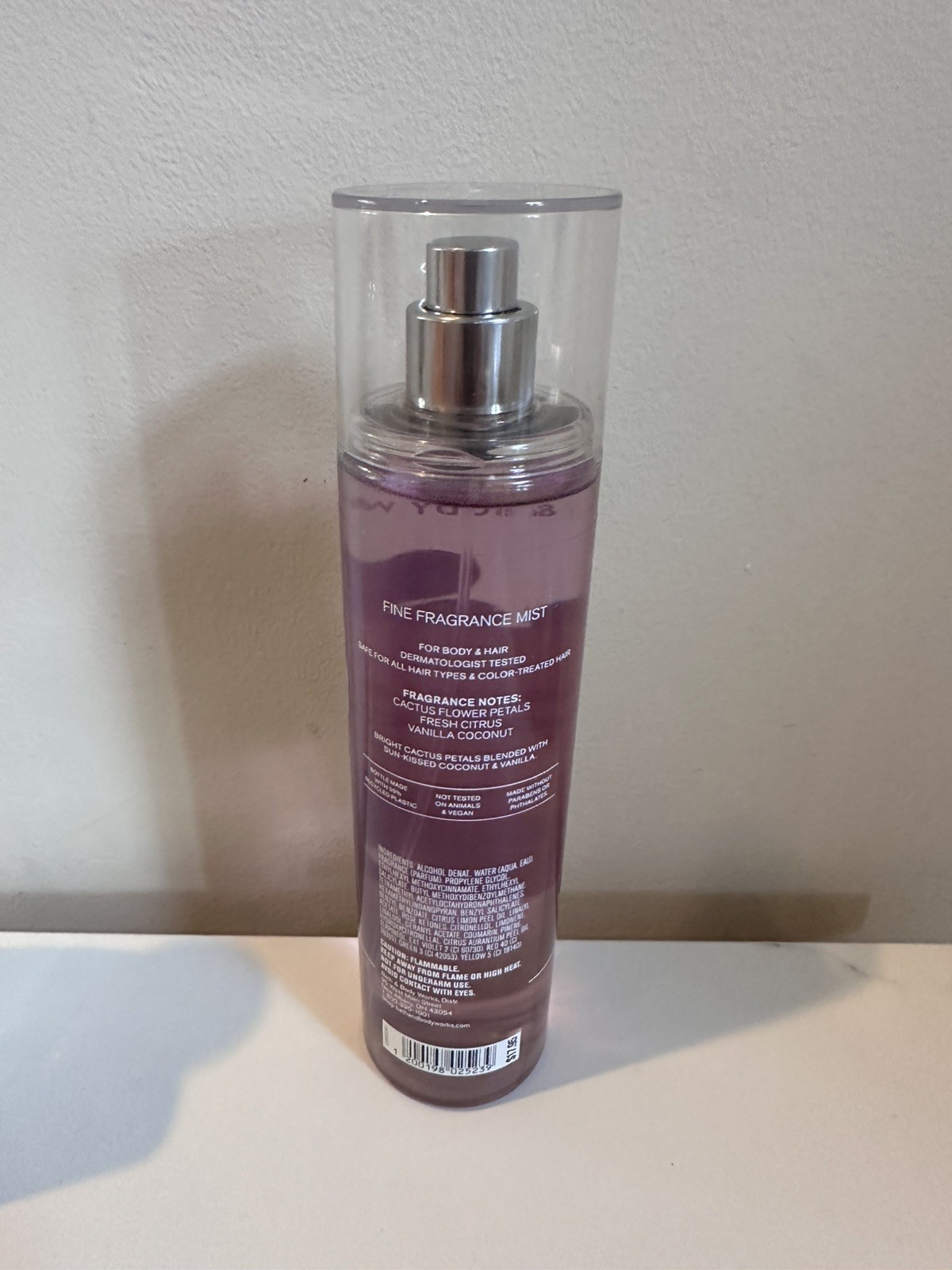 Bath & Body Works Cactus Blossom Fine Fragrance Mist Spray 8 oz NEW