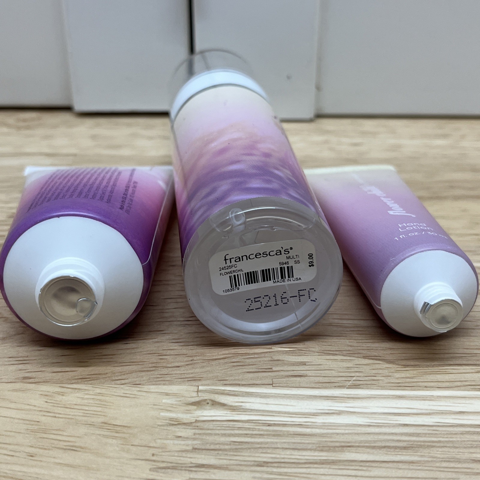 Flower Child Francesca’s Body Mist Body Lotion & Hand Lotion Travel Sizes New