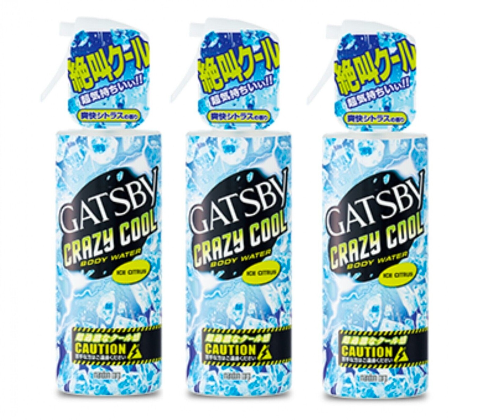 GATSBY Crazy Cool Body Water