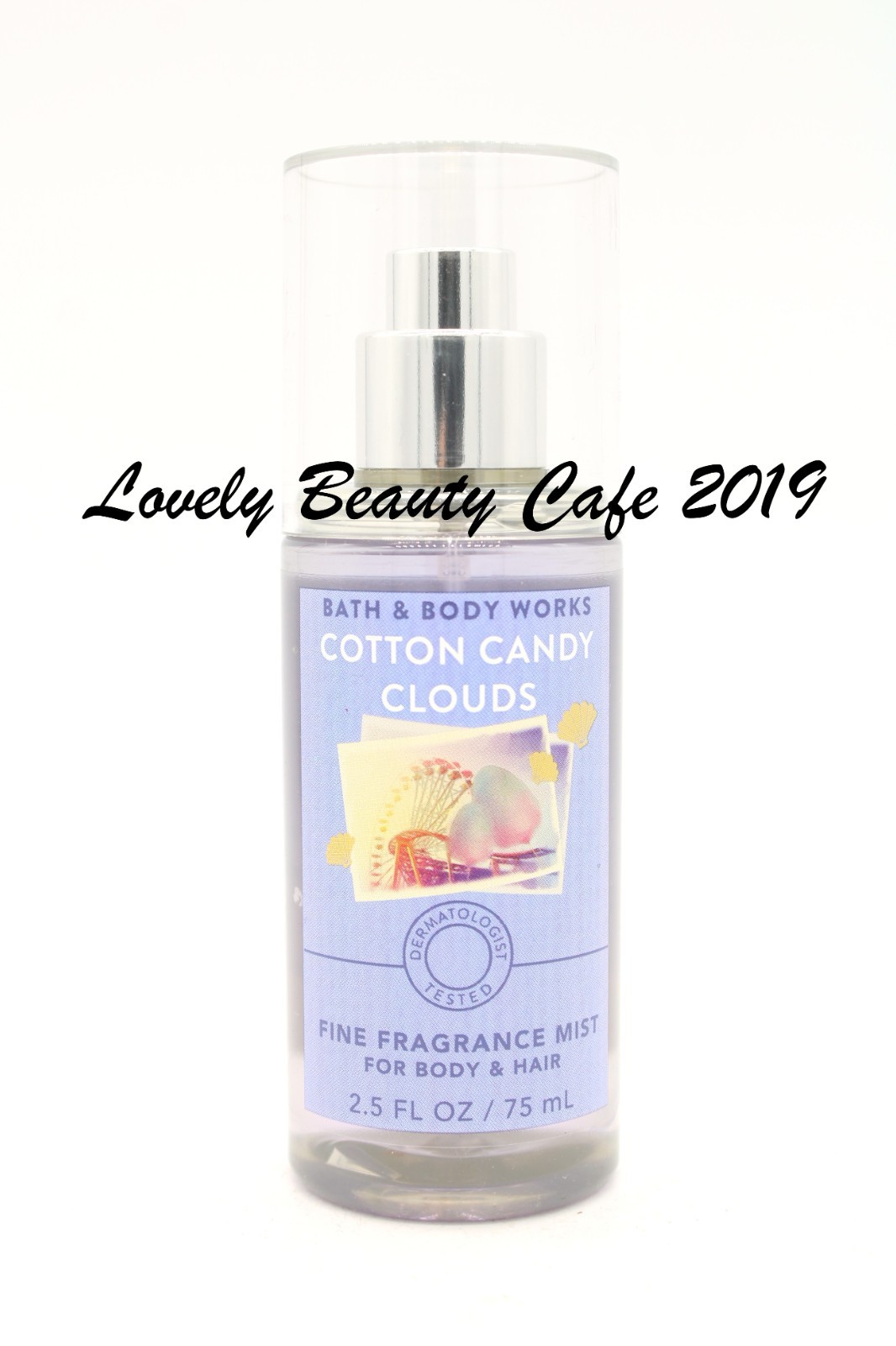 BATH & BODY WORKS / COTTON CANDY CLOUDS / FINE FRAGRANCE MIST / TRAVEL SIZE