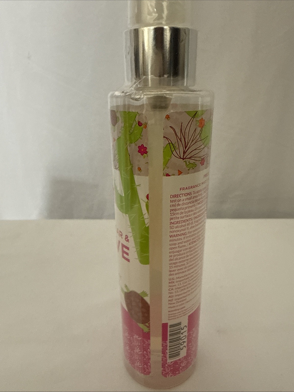 Scentsy Prickly Pear & Agave Fragrance Mist 4.2 Fl Oz (125 mL)