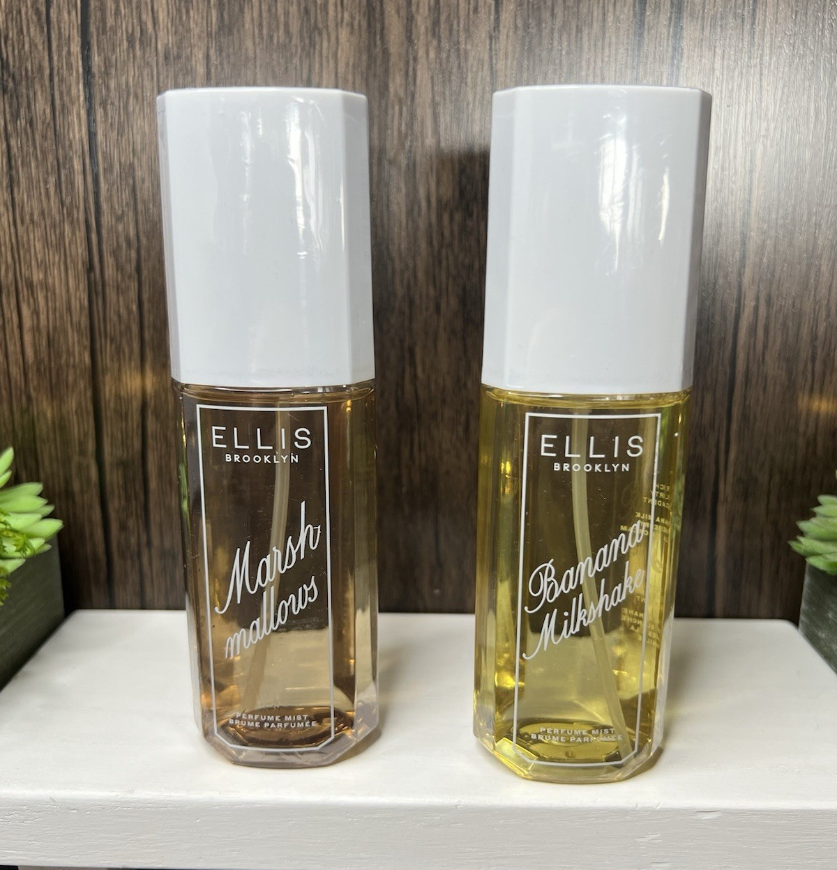 ELLIS BROOKLYN Perfume Mist Duo 3 fl oz Marshmallows & Bananas Milkshake