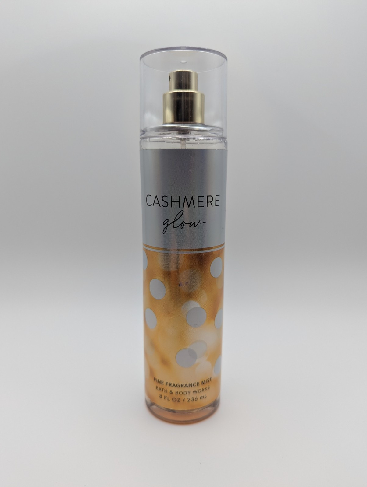 Bath & Body Works CASHMERE GLOW Fine Fragrance Mist Body Spray 8 fl oz RETIRED