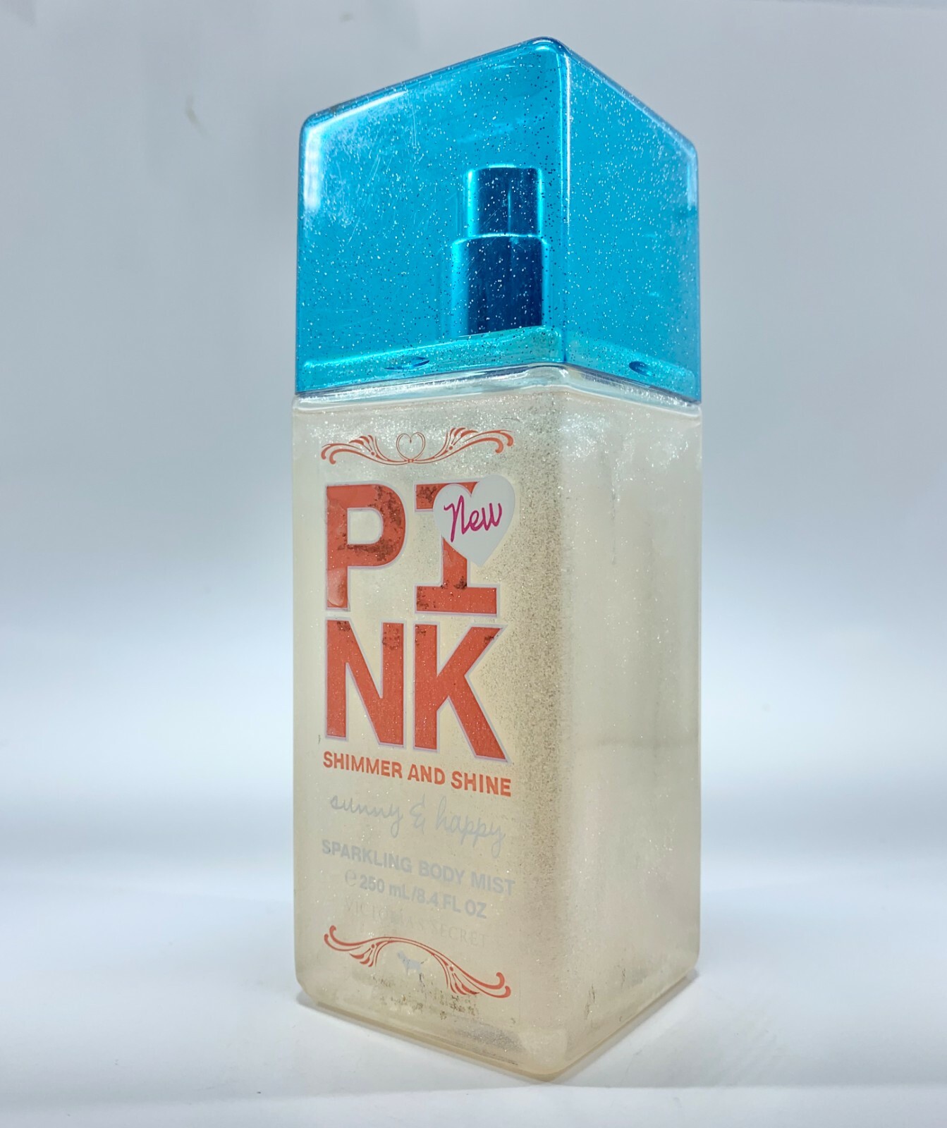 Sunny & Happy By Pink sparkling body mist 250 ml/ 8.4 fl oz (brand new)