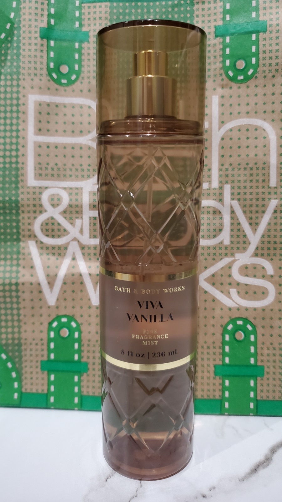 New Bath & Body Works Viva Vanilla Fine Fragrance Mist 8 oz.
