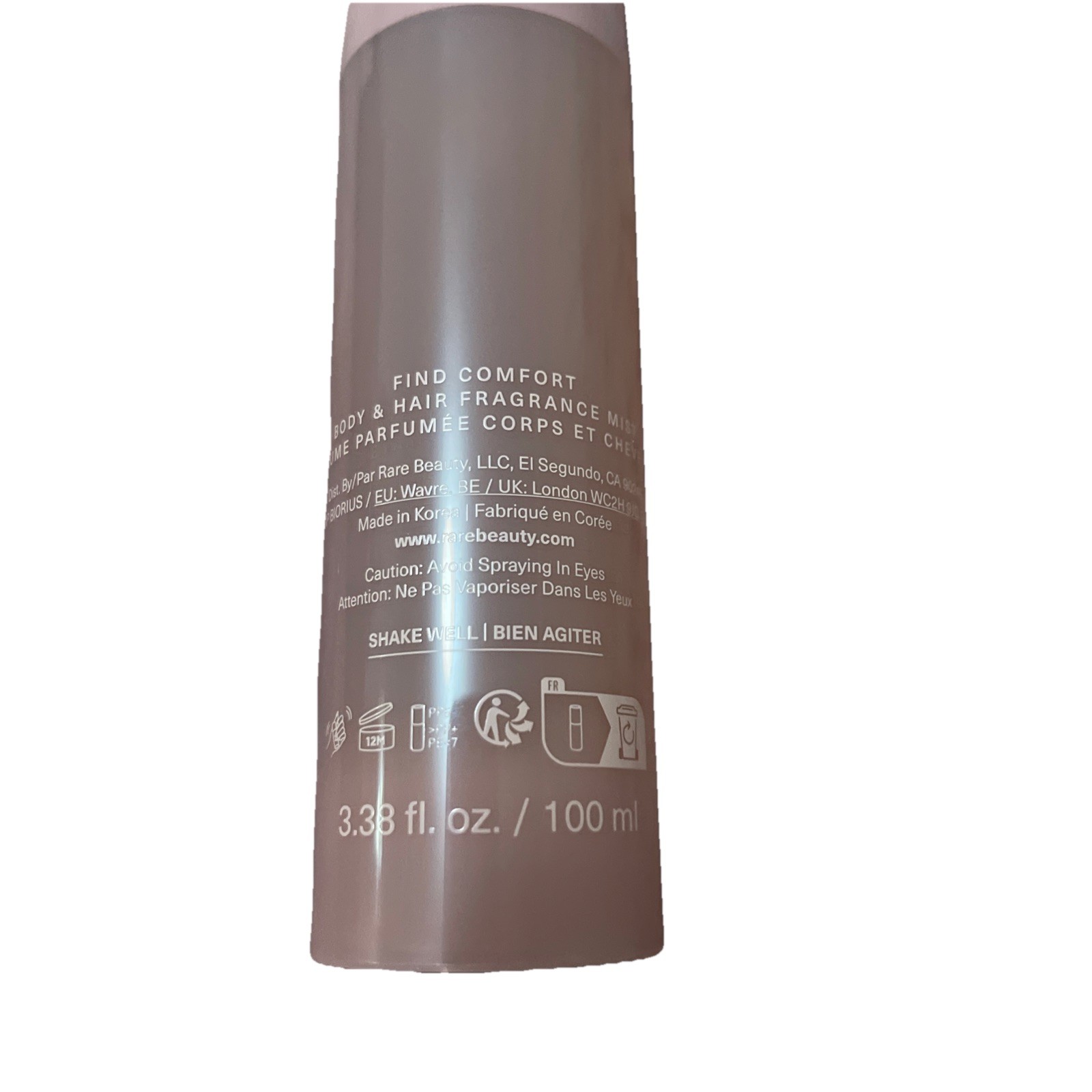 Rare Beauty Find Comfort Body & Hair Fragrance Mist – 3.38 fl oz Full Size – NEW
