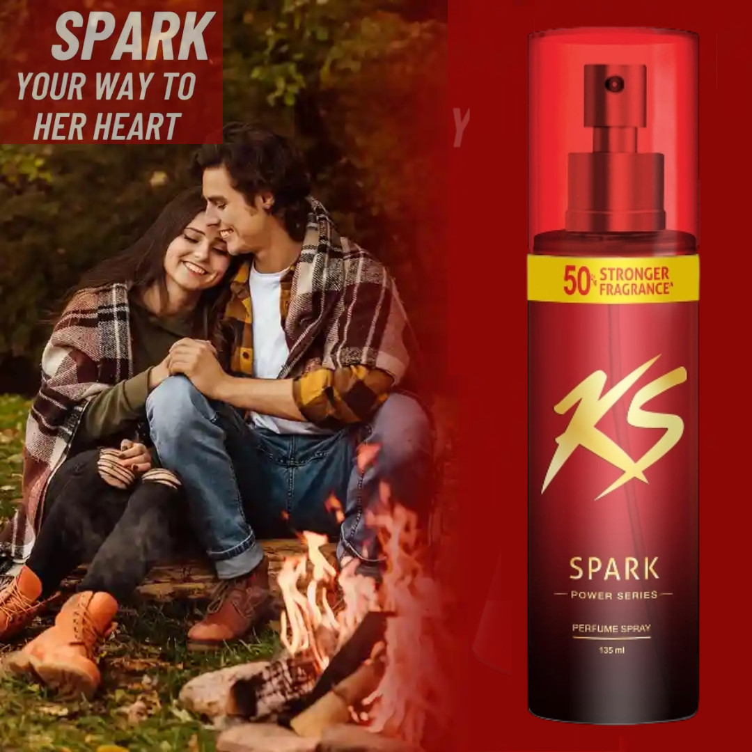 #1 BEST PHEROMONE SPRAY COLOGNE for MEN KS Spark Power Series Body Spray 135ml