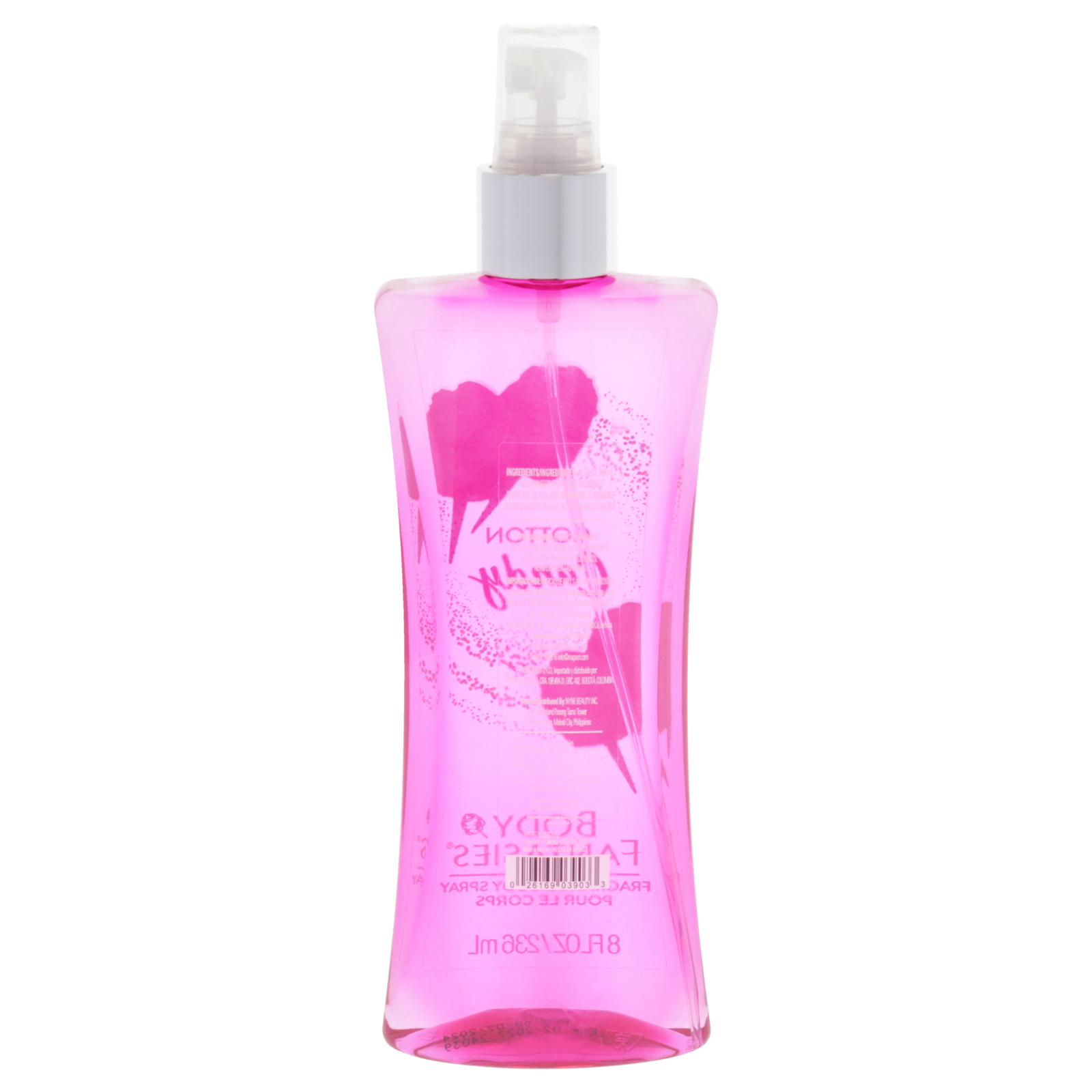 Cotton Candy Fragrance Body Spray by Body Fantasies for Women – 8 oz Body Spray