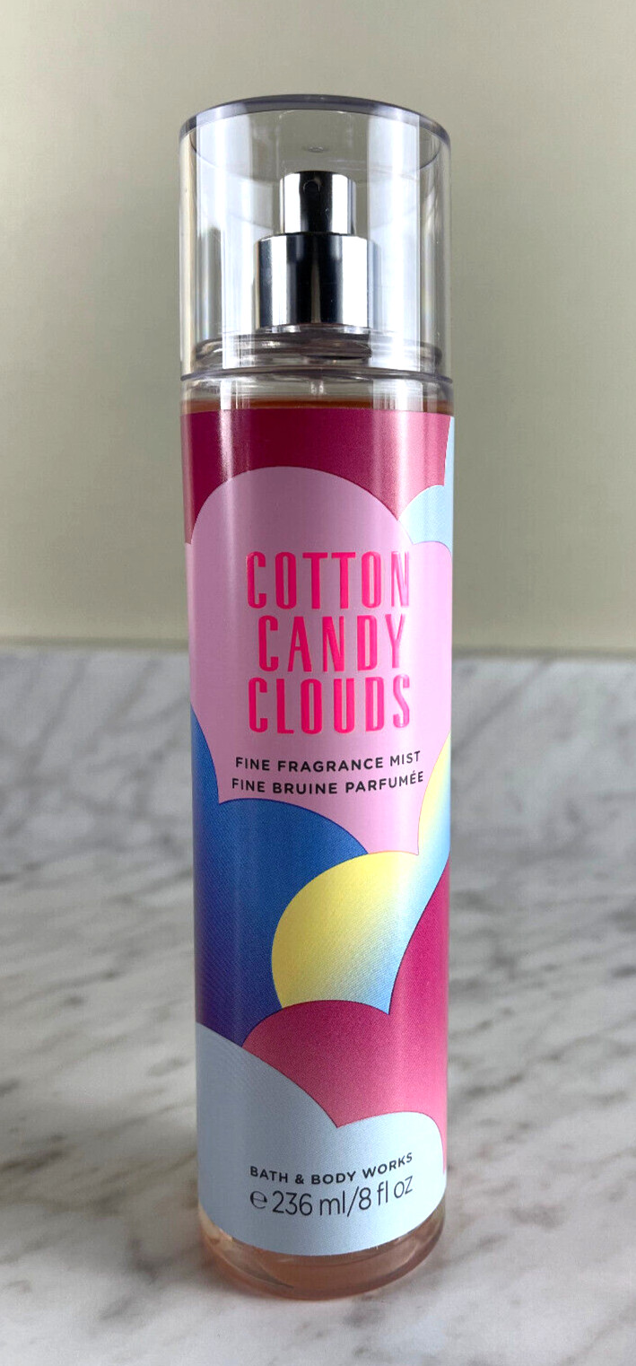 Bath & Body Works Cotton Candy Clouds Fine Fragrance Mist 8 oz fl oz