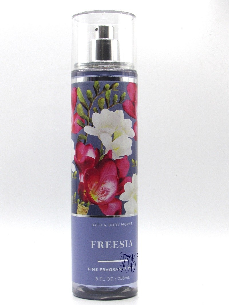 BATH & BODY WORKS FREESIA FRAGRANCE MIST BODY SPRAY 8 FL OZ
