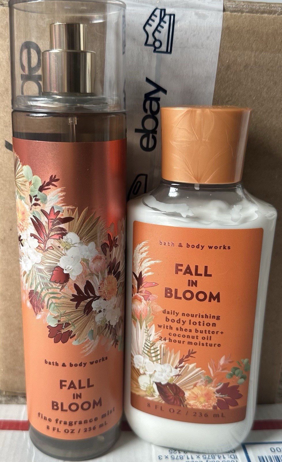 Bath Body Works Fall In Bloom Fragrance Body Mist Body Lotion 2pc Set