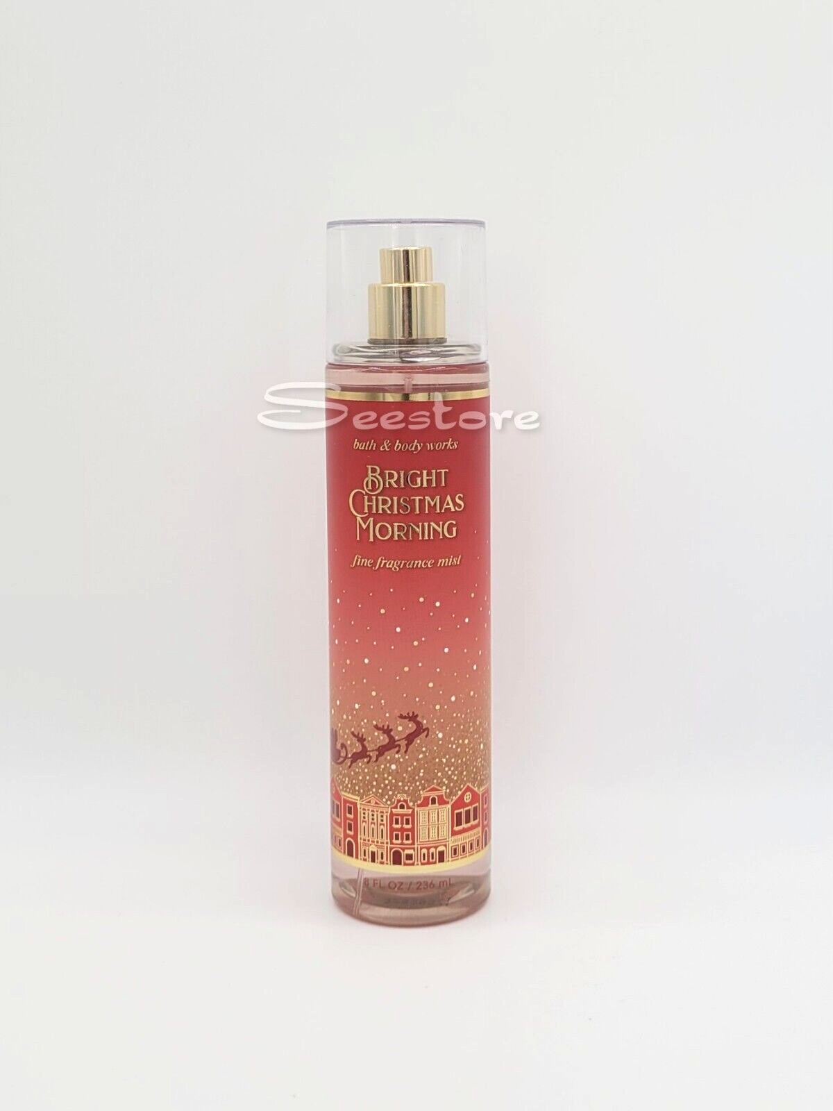 Bath & Body Works Bright Christmas Morning Fine Fragrance Body Mist 8 oz New