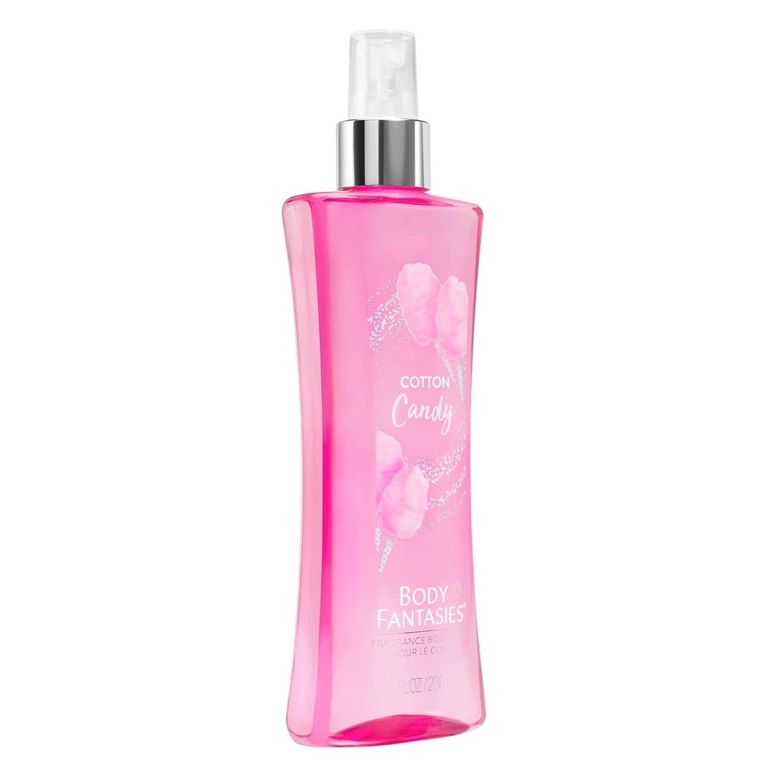 Body Fantasies Signature Fragrance Body Spray, Cotton Candy, 8 Fluid Ounce