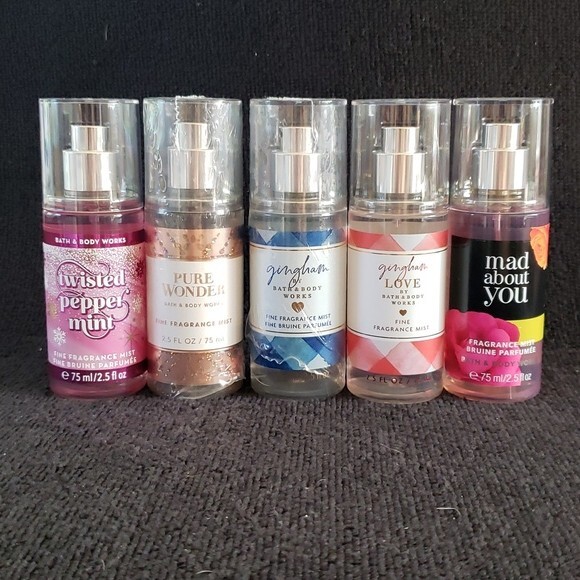 Bath & Body Works Fine Fragrance Mist 2.5 FL OZ / 75 ML – TRAVEL SIZE