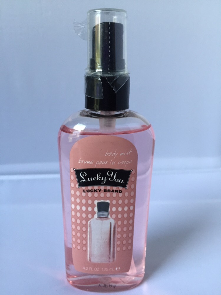 Lucky You By Lucky Brand For Women. Body Mist Spray 4.2 Oz / 125 Ml HTF VERSION