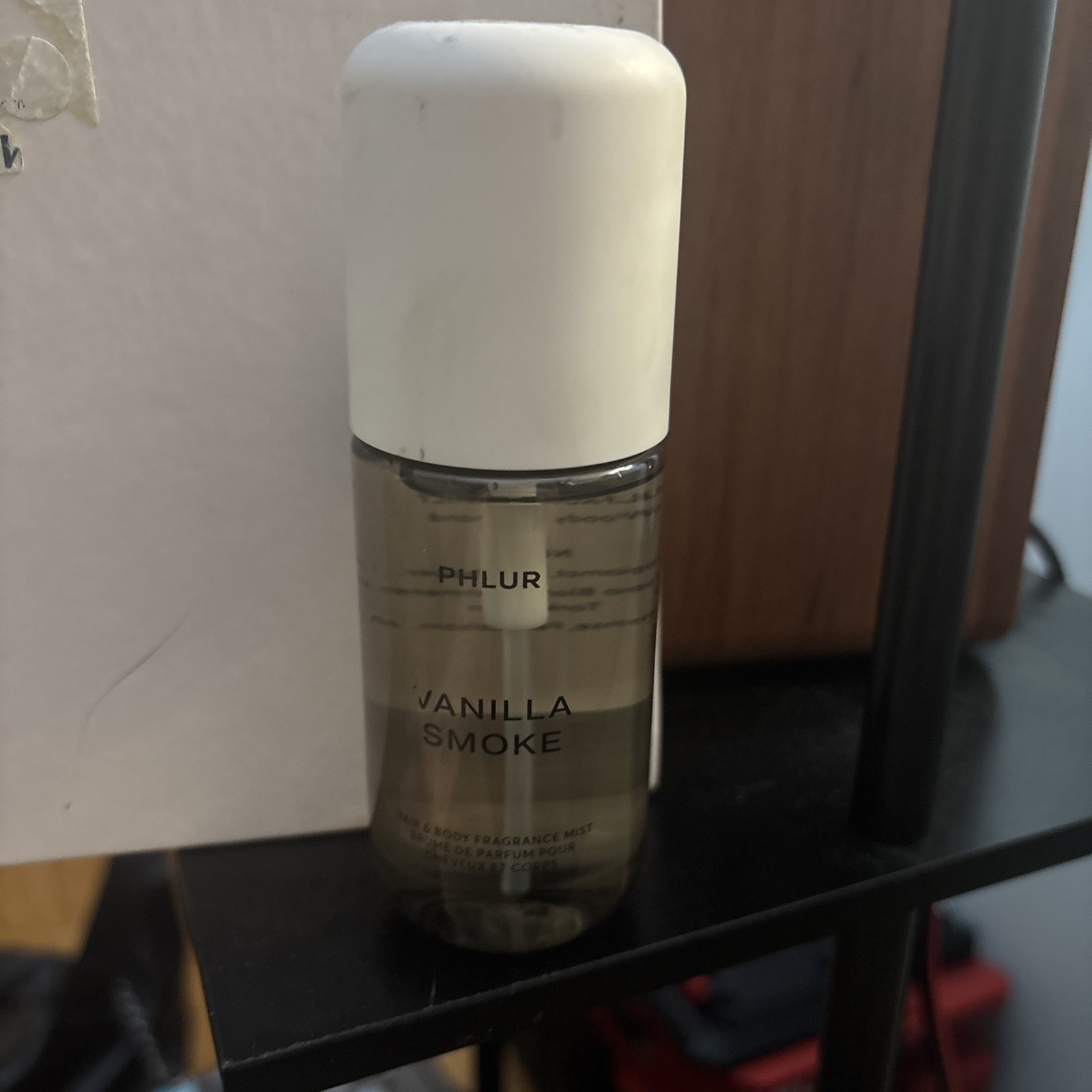 PHLUR Vanilla Smoke Hair & Body Fragrance Mist 3oz Woody Gourmand NEW