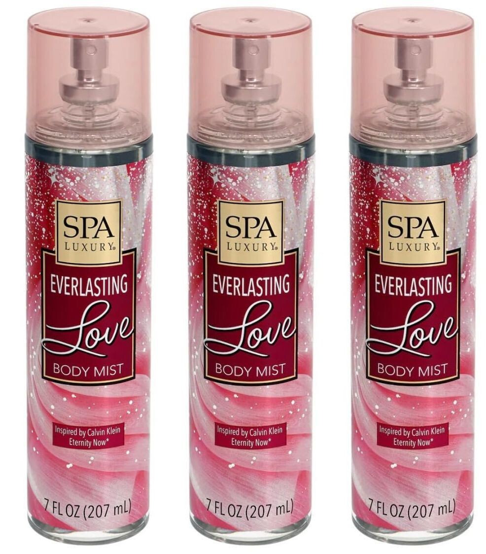 Everlasting Love Body Mist 7fl (Set of 3 Pack) Inspired by Calvin Klein