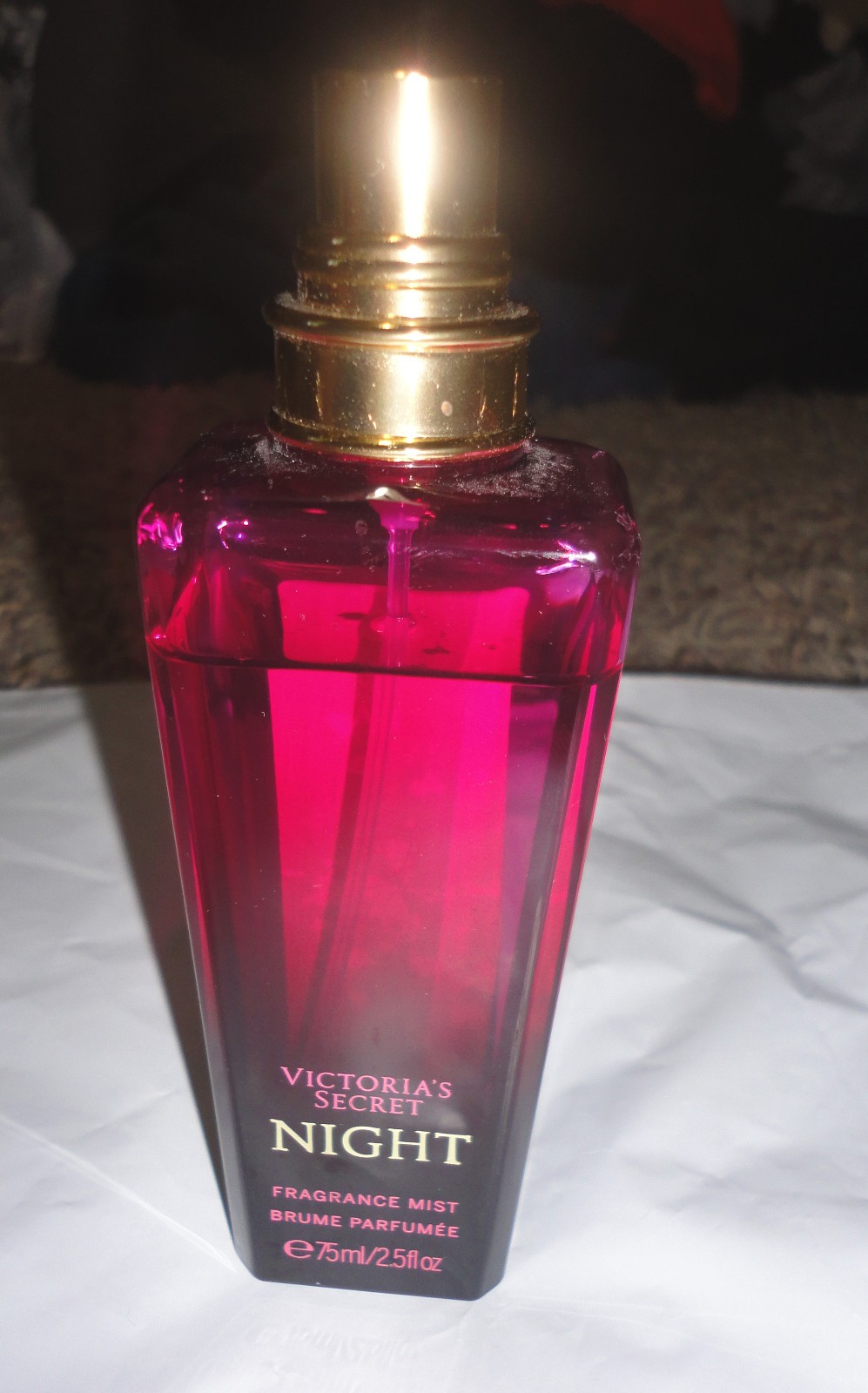 VICTORIA’S SECRET NIGHT FRAGRANCE MIST 2.5 FL. OZ / 75 ML TRAVEL SIZE