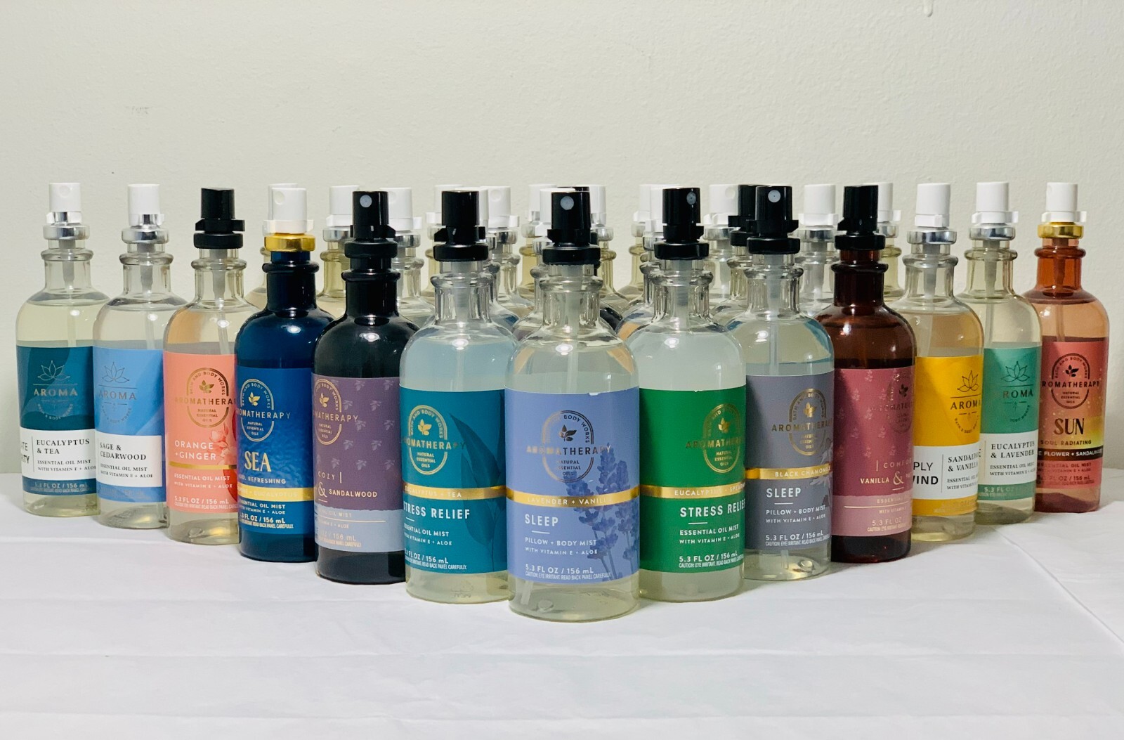 Bath and Body Works Aromatherapy Essential Oil Mist 5.3 oz – CHOOSE YOUR SCENT !