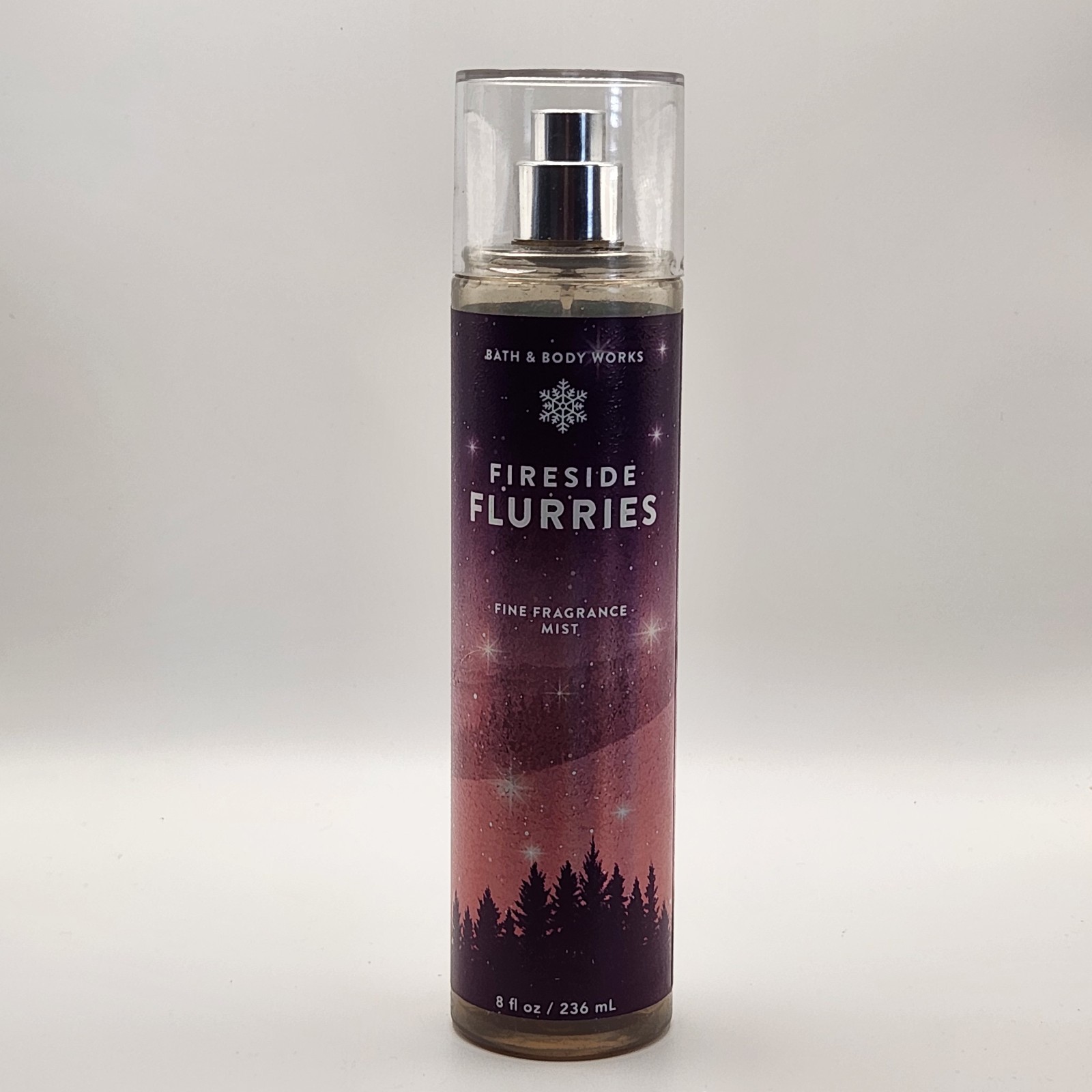 Bath And Body Works Retired Fireside Flurries Fine Fragrance Body Mist 8oz New