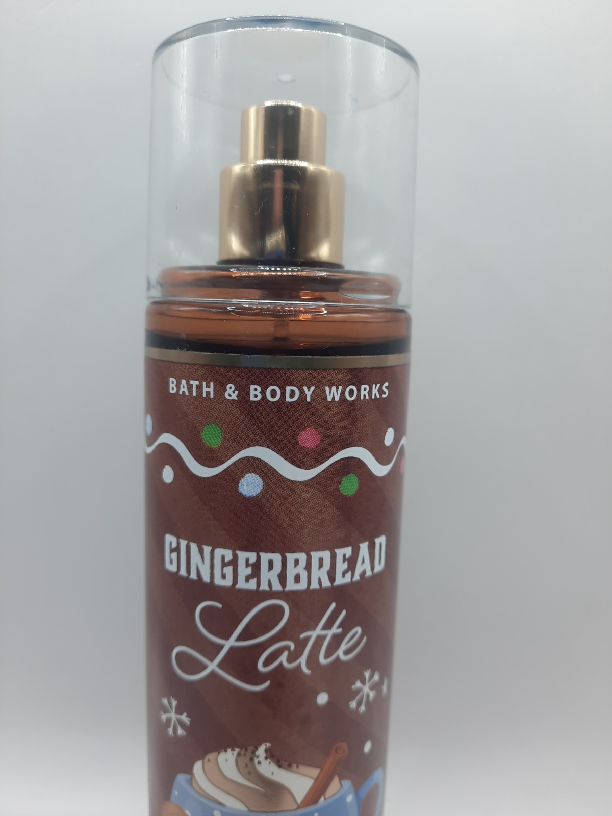 Bath & Body Works Gingerbread Latte Fine Fragrance Mist Spray Splash 8oz