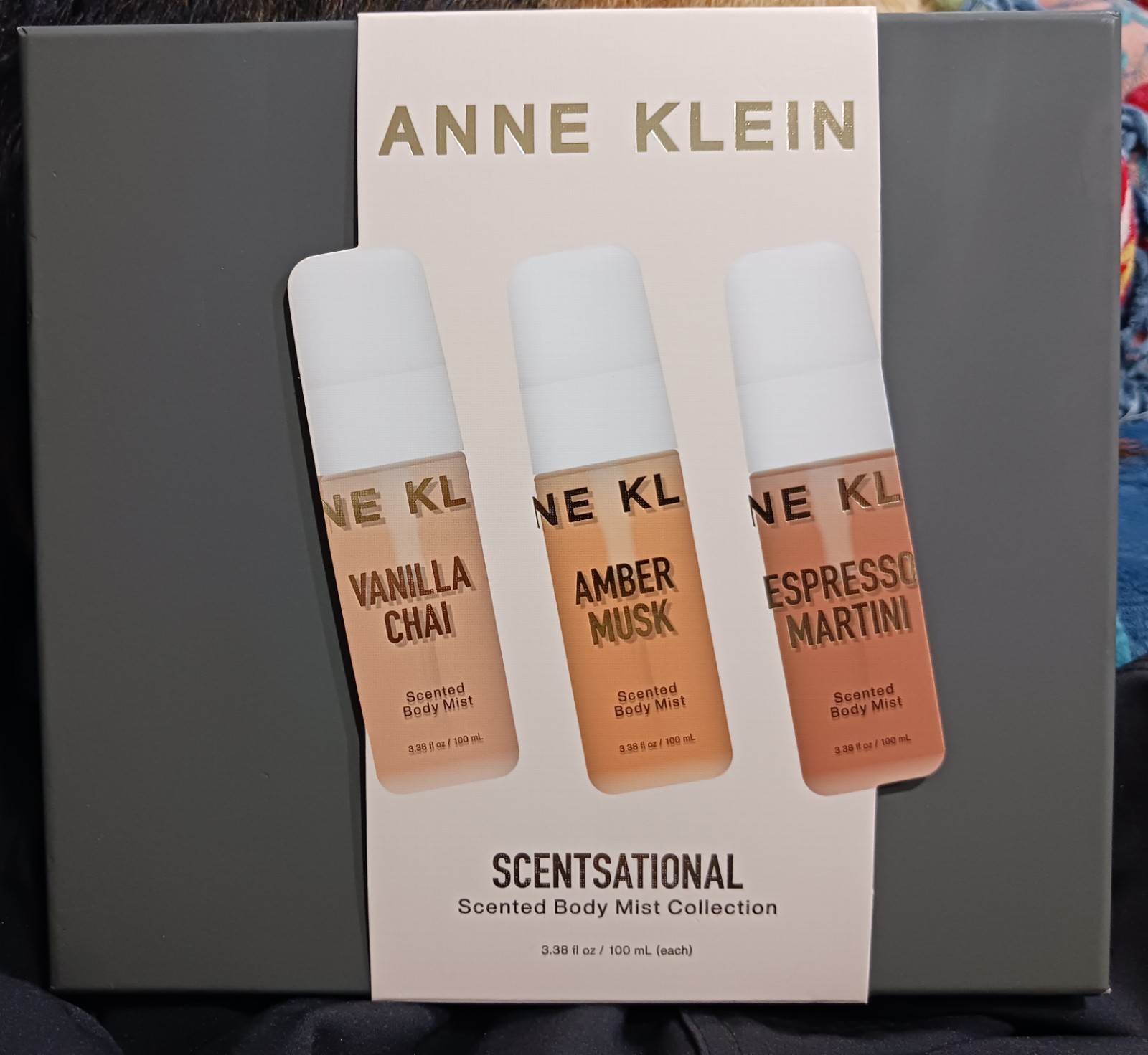 BRAND NEW Anne Klein Scentsational Women’s Body Mist Set 3×3.38oz 100mL