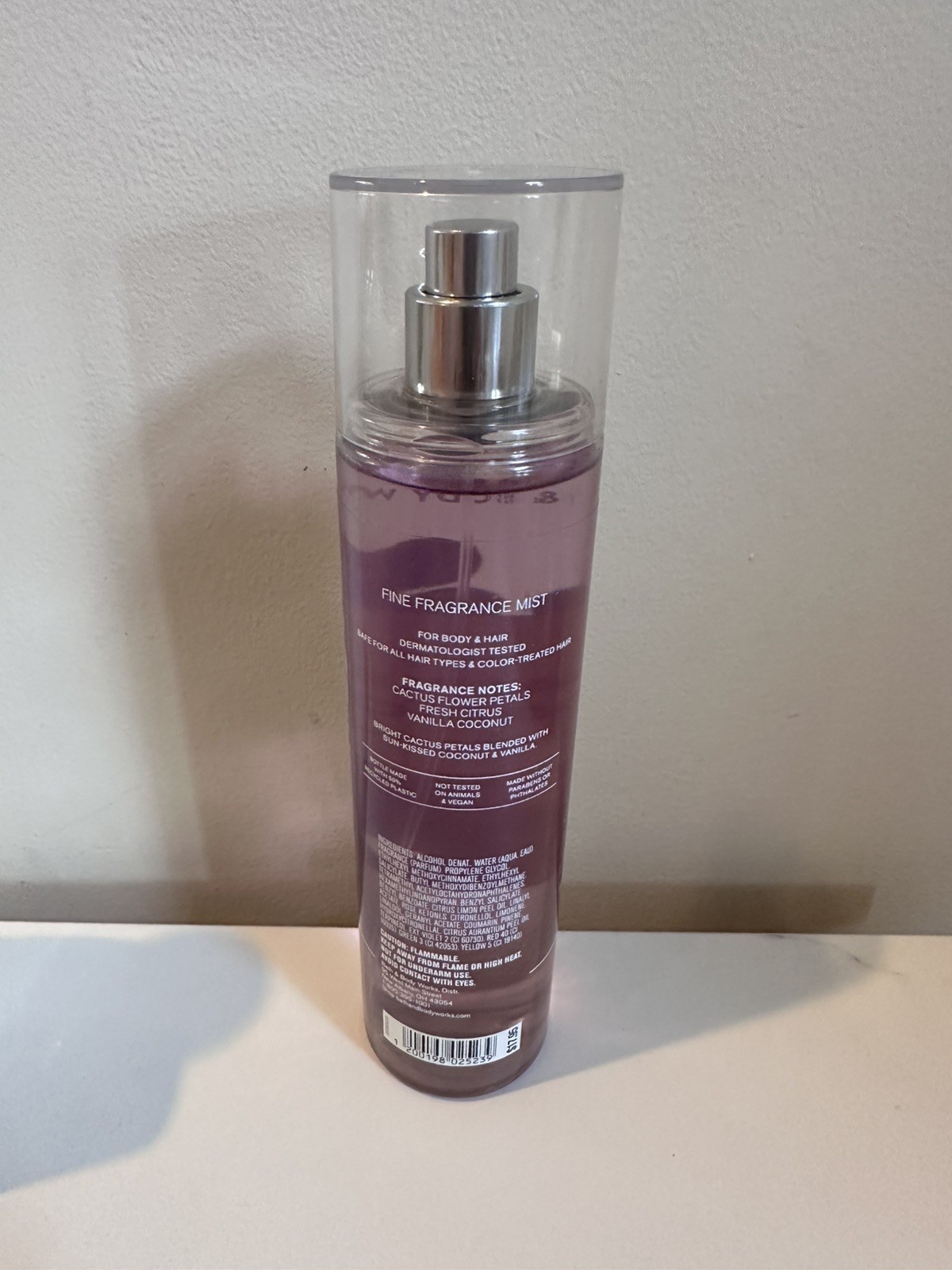 Bath & Body Works Cactus Blossom Fine Fragrance Mist Spray 8 oz NEW