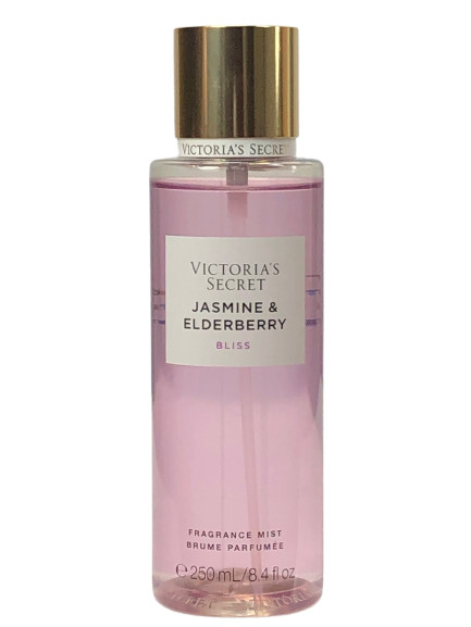 VICTORIA’S SECRET JASMINE & ELDERBERRY FRAGRANCE BODY MIST SPRAY SPLASH 8.4 oz