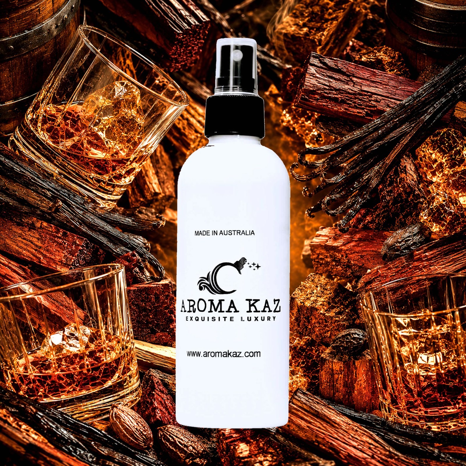 French Vanilla Bourbon Body Spray Fragrance Mist Alcohol-Free Vegan Cruelty-Free