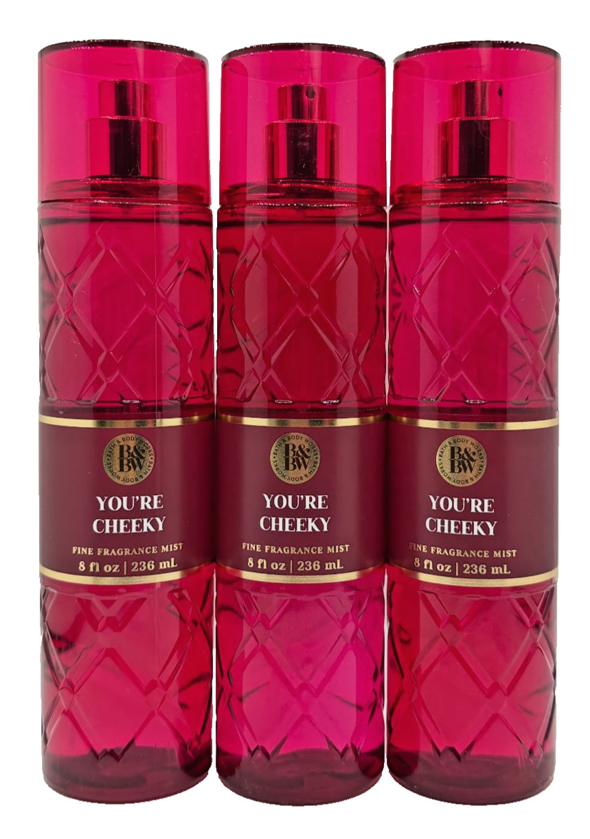 NEW Bath & Body Works Lot of 3 Bottles You’re Cheeky Fragrance Mist Spray 8 oz
