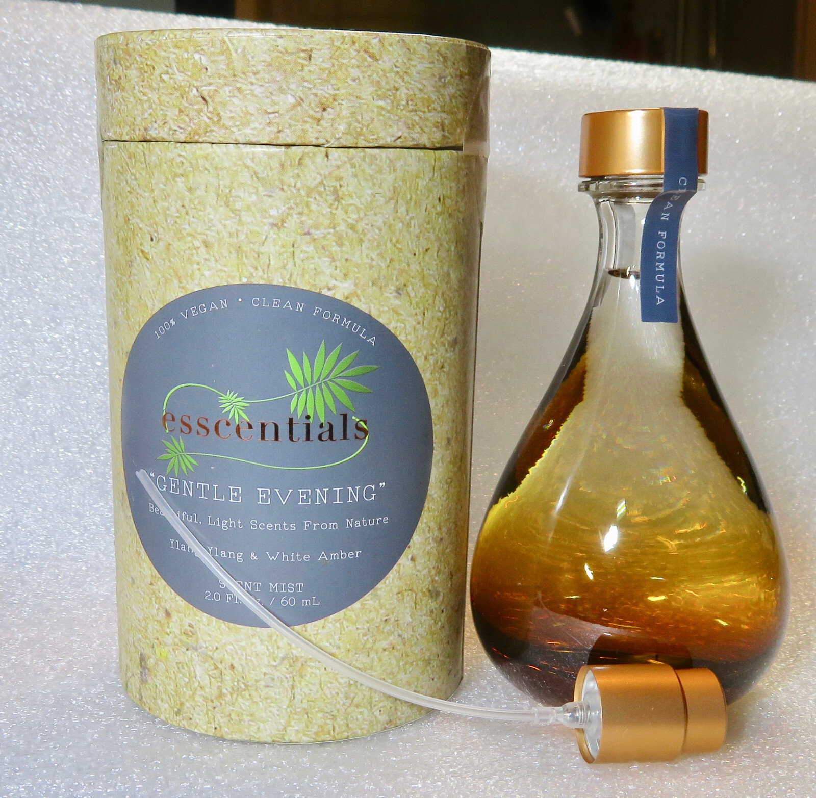 Esscentials Scent Mist – “Gentle Evening” – 100% Vegan – 2.0 Fl Oz – w/ Pump