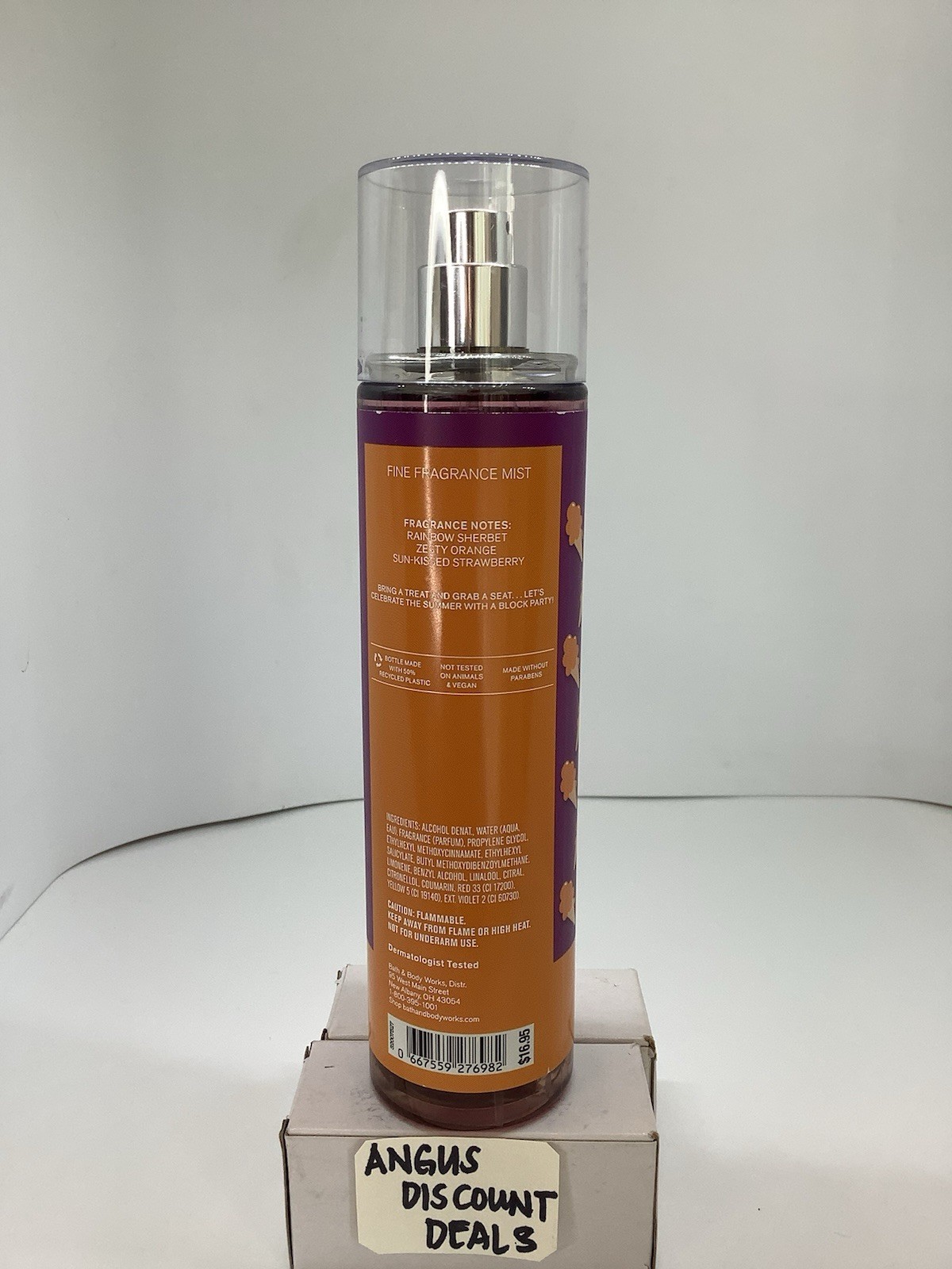 BATH & BODY WORKS “Fruity Sherbet Scoop “ Fine Fragrance Mist Spray 8 oz